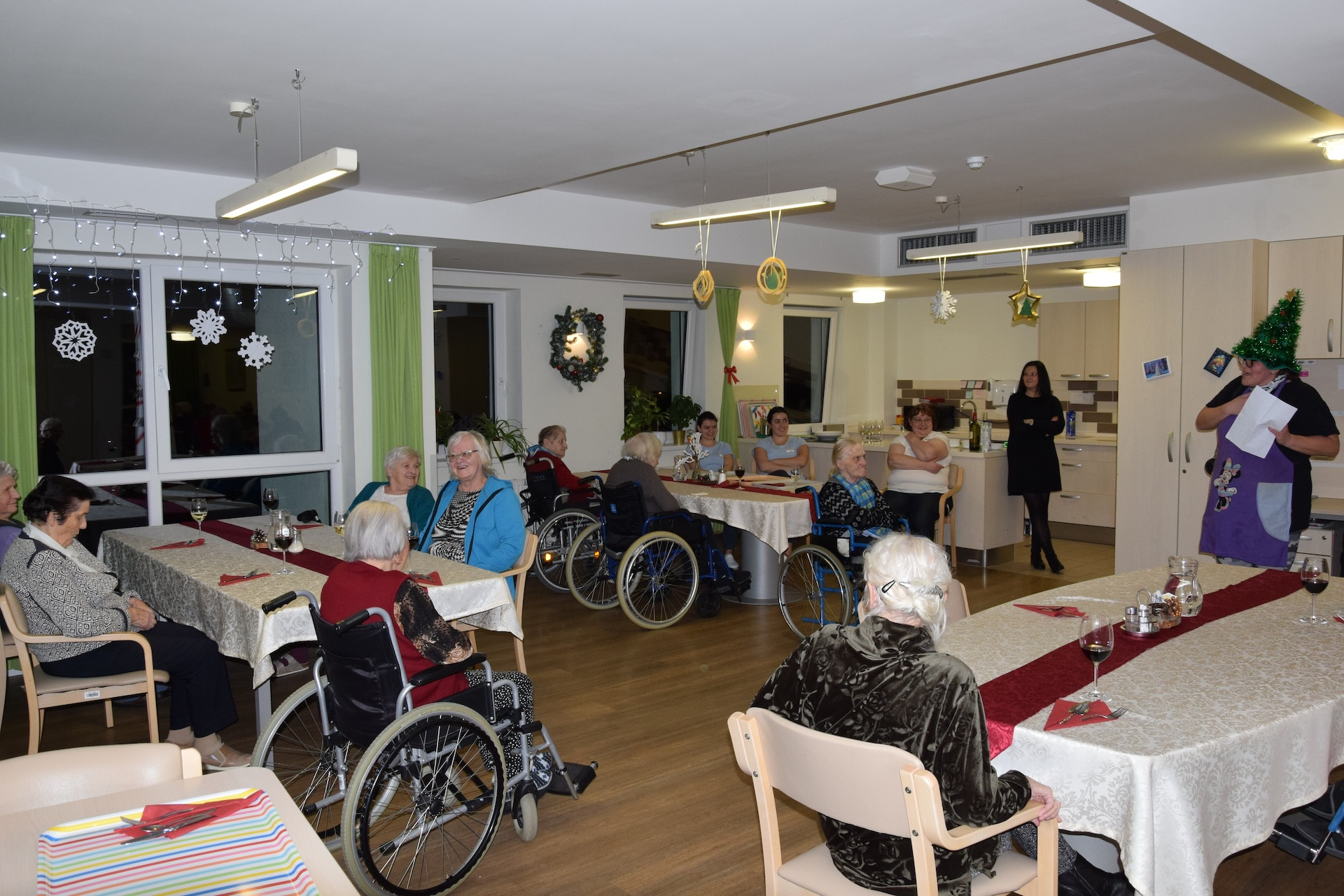 Novoletna zabava za stanovalce