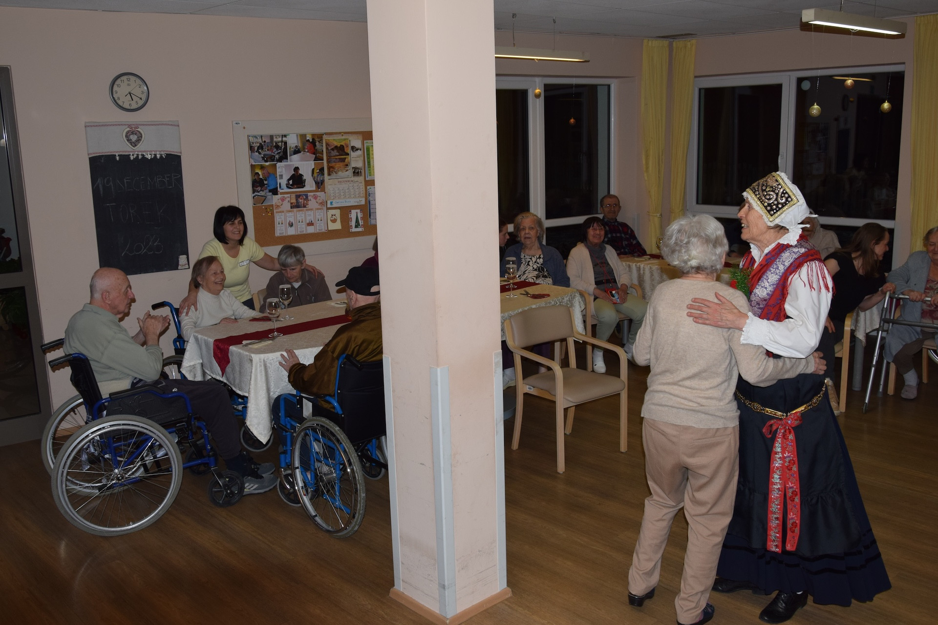 Novoletna zabava za stanovalce