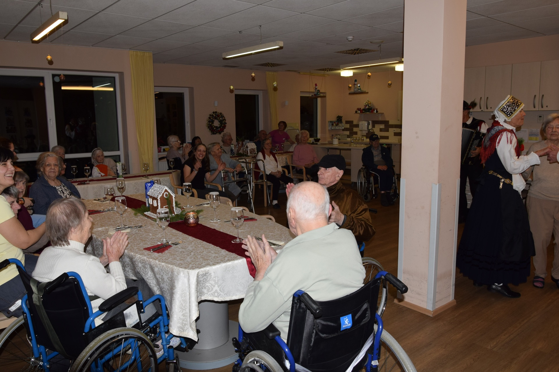 Novoletna zabava za stanovalce