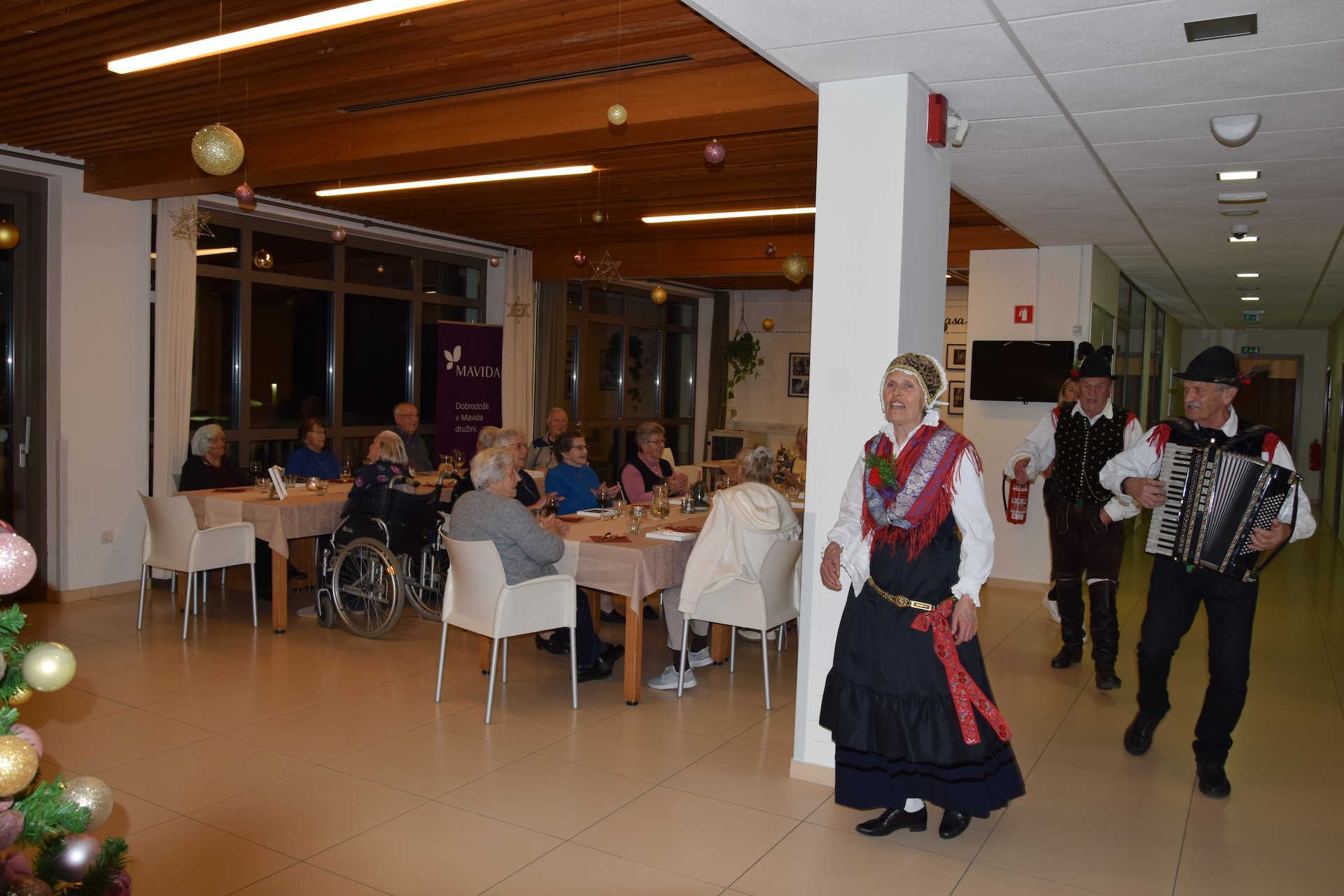 Novoletna zabava za stanovalce