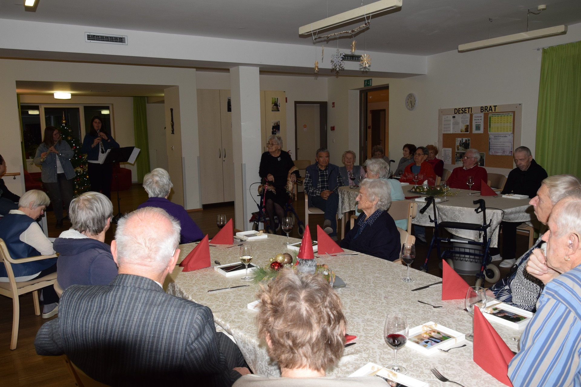 Novoletna zabava za stanovalce