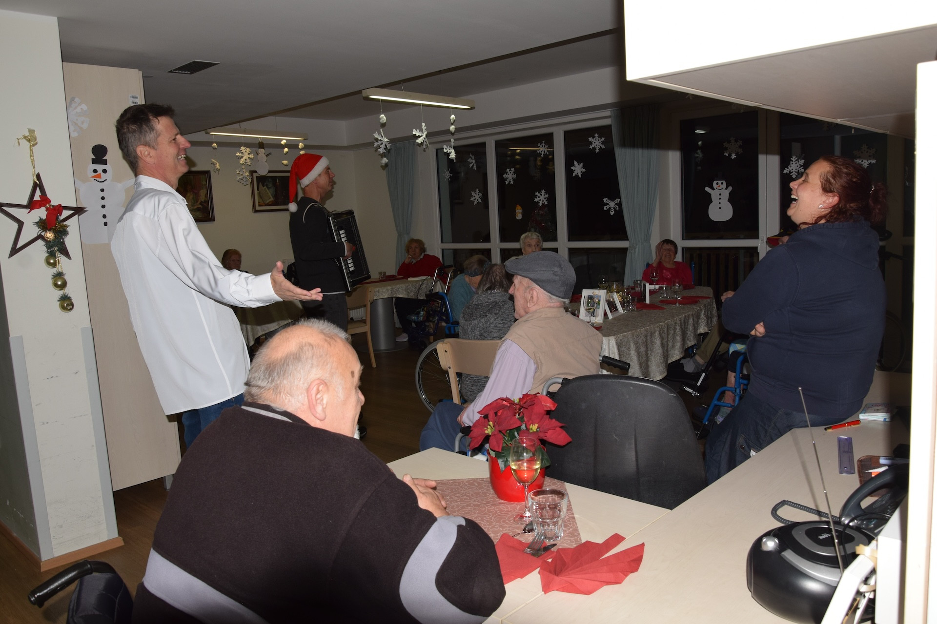 Novoletna zabava za stanovalce