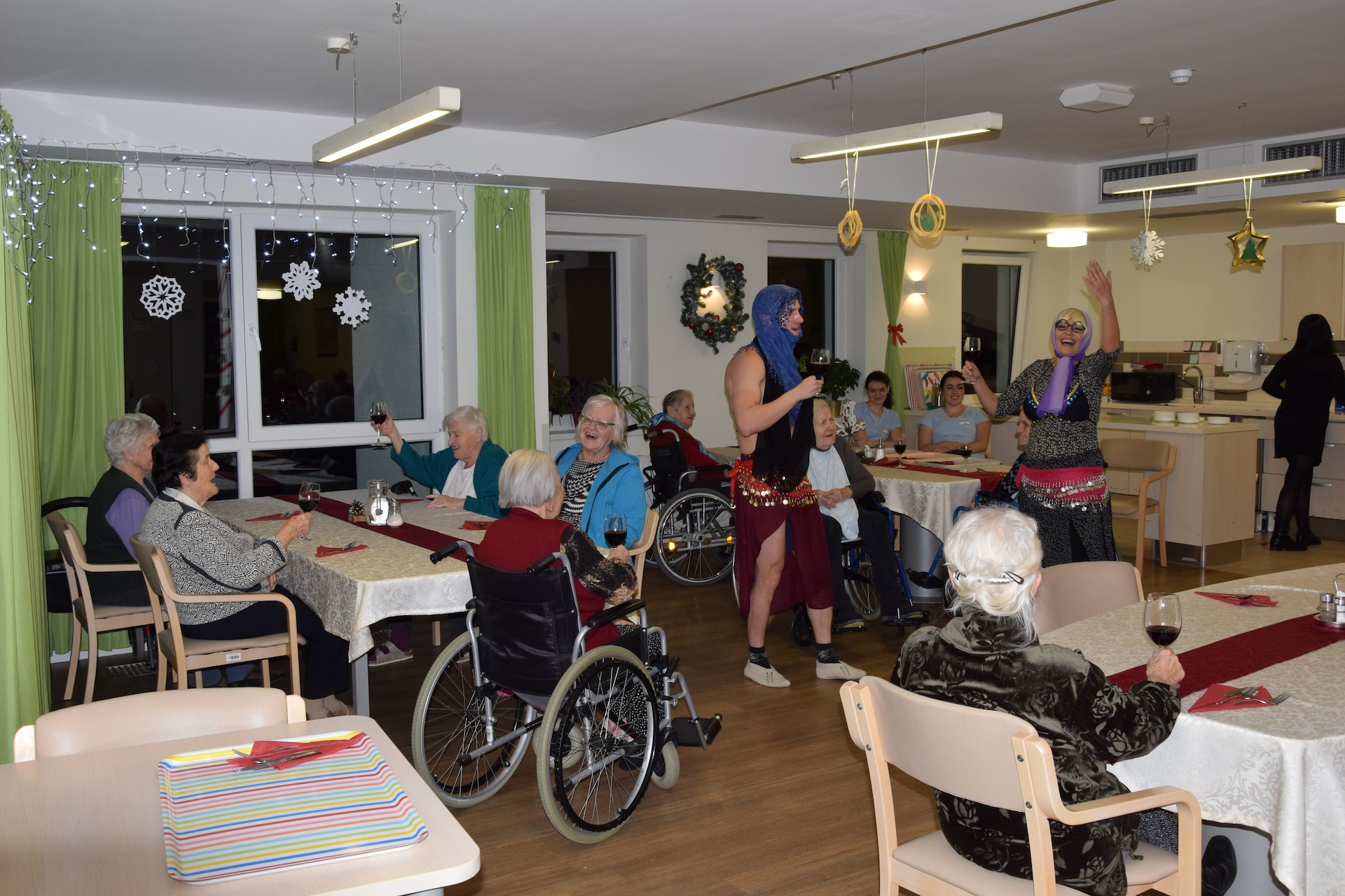 Novoletna zabava za stanovalce