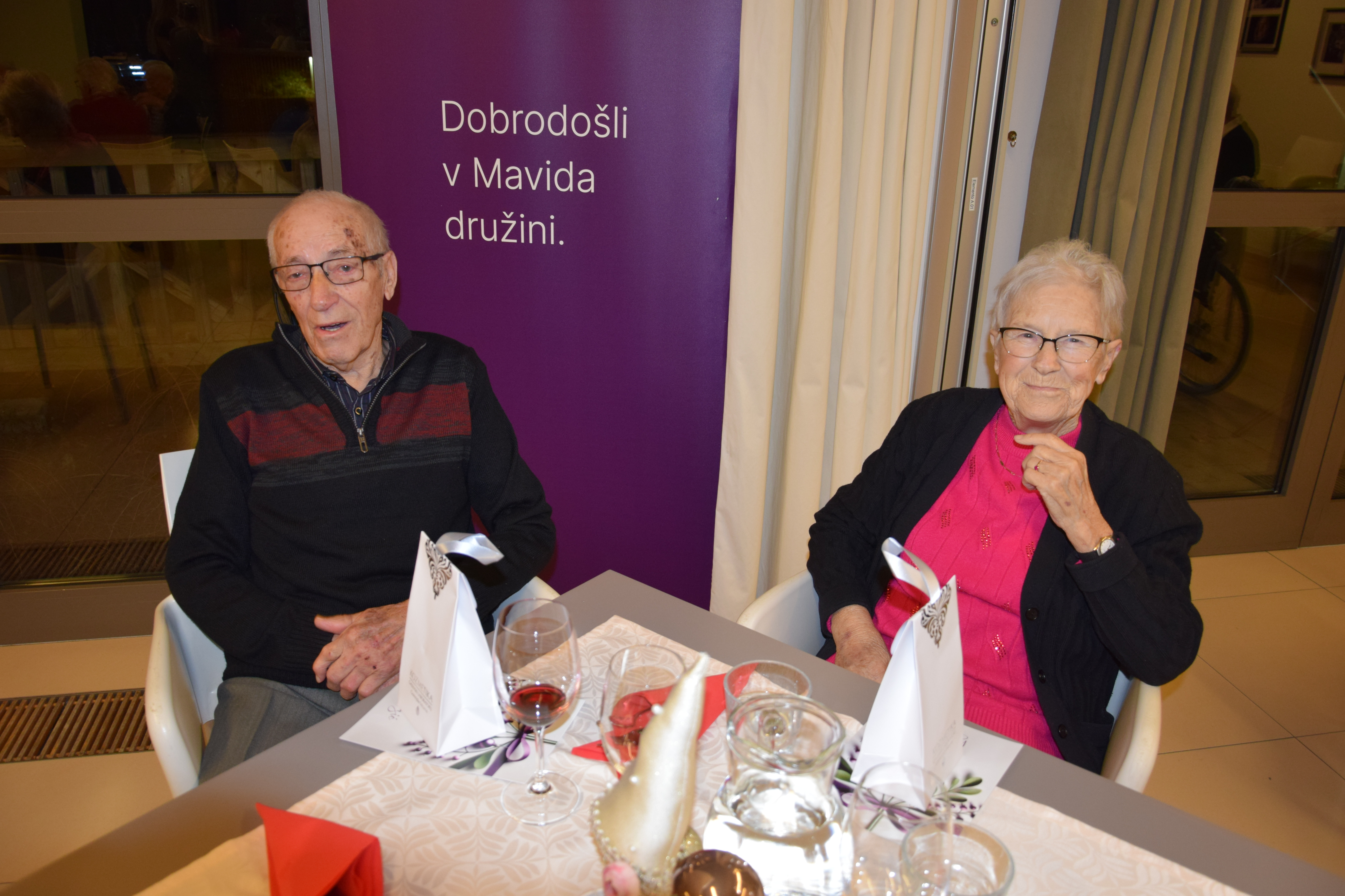 Novoletna zabava za stanovalce po skupinah