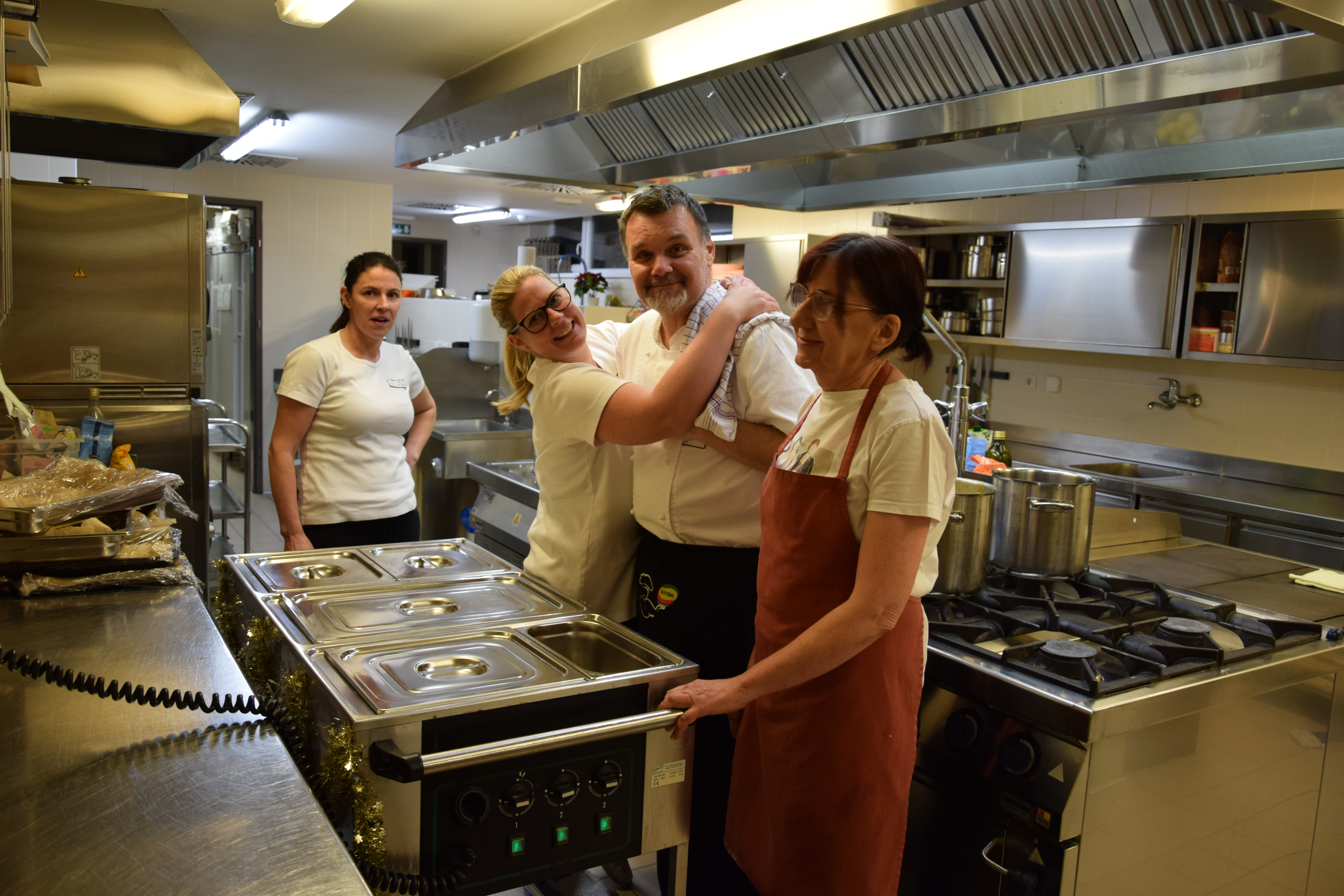 Novoletna zabava za stanovalce po skupinah