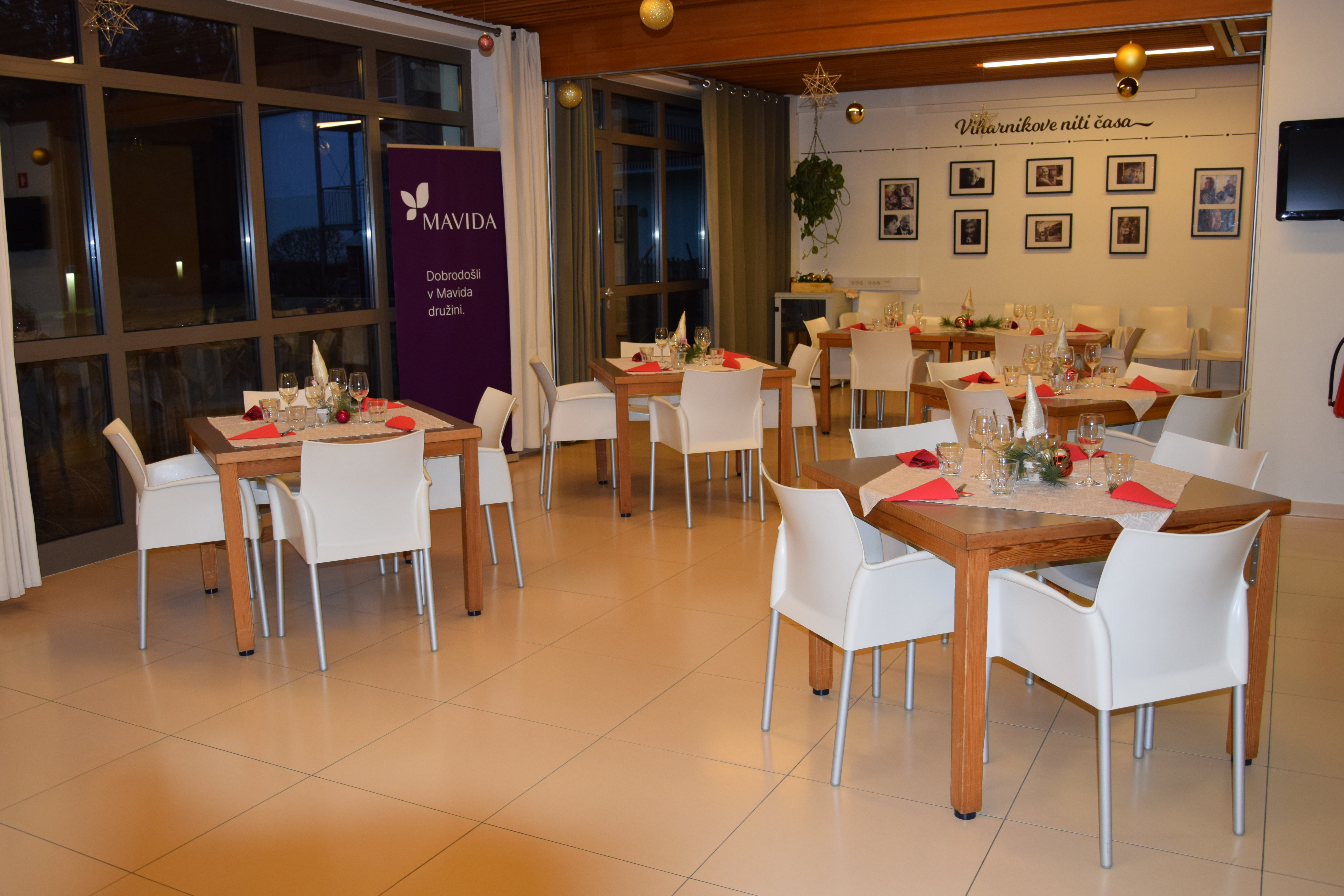 Novoletna zabava za stanovalce po skupinah