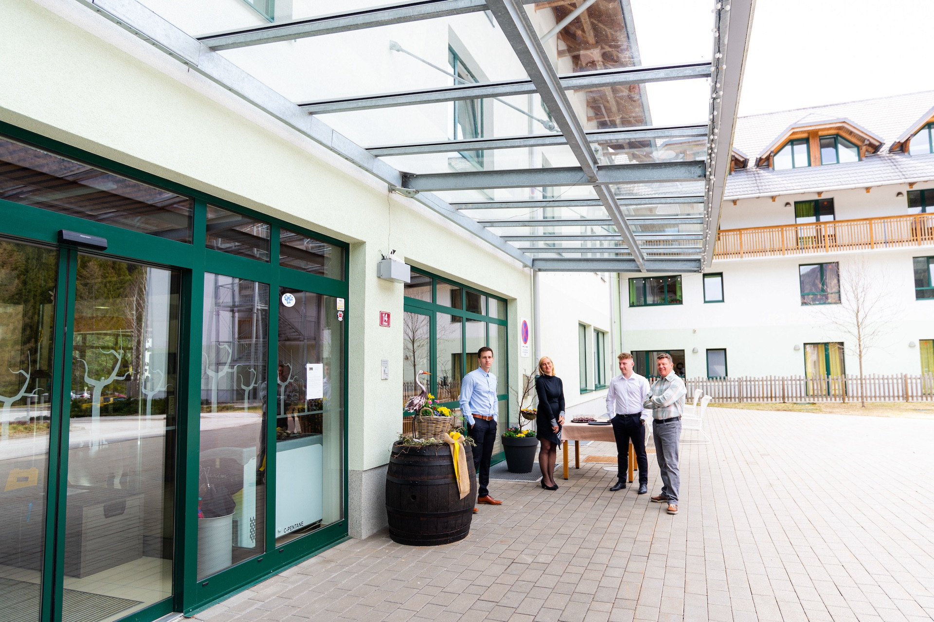 Ob praznovanju 10. obletnice doma Viharnik