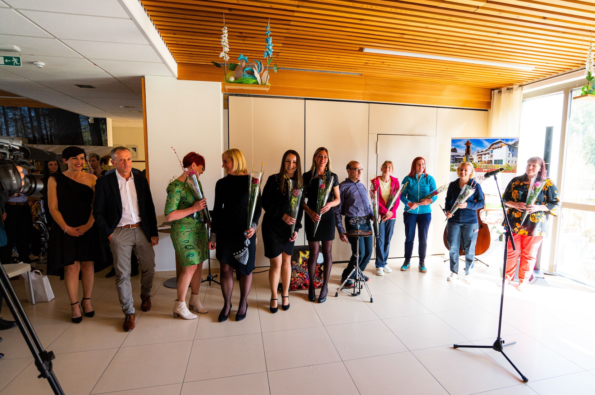 Ob praznovanju 10. obletnice doma Viharnik