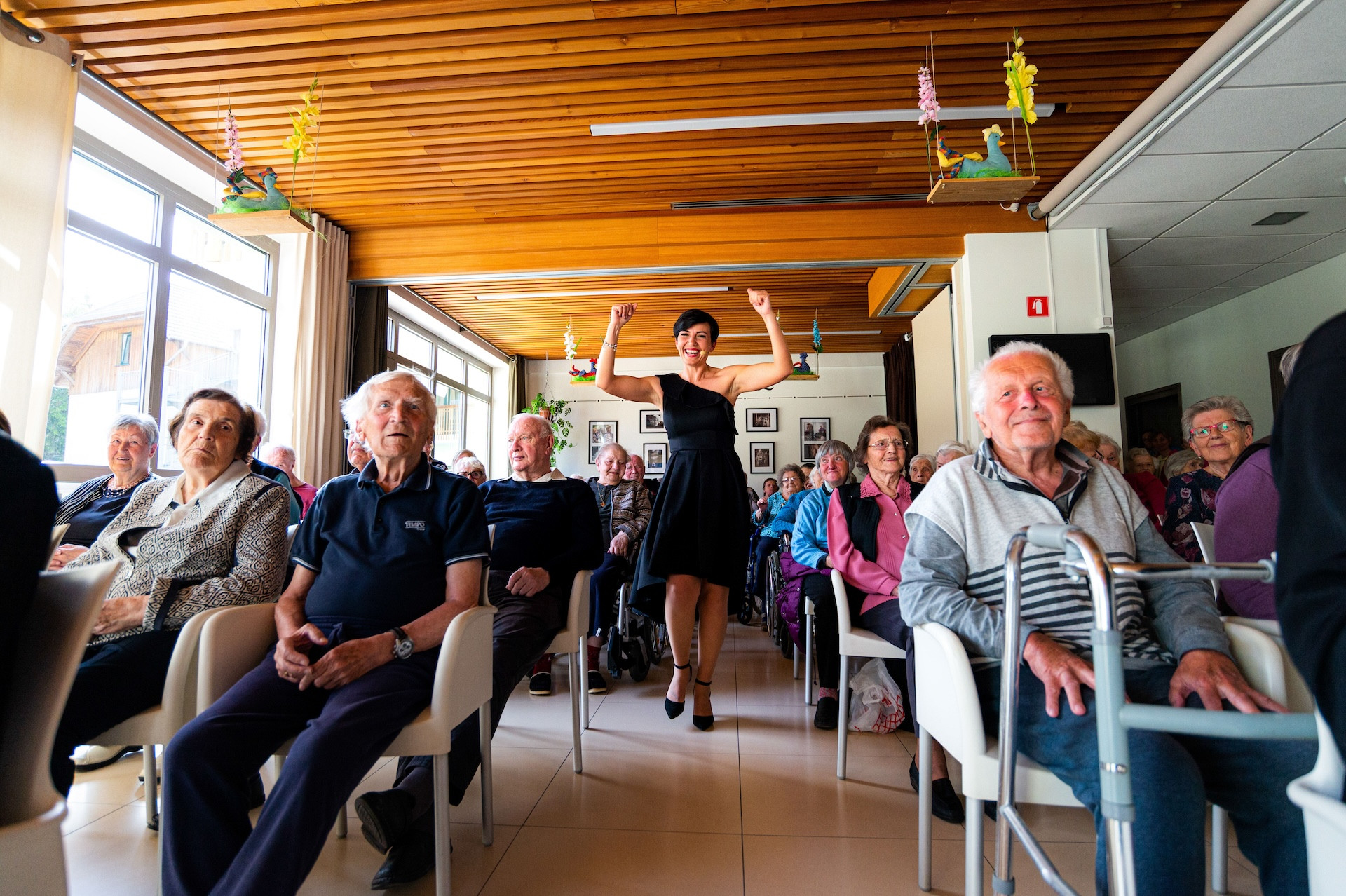 Ob praznovanju 10. obletnice doma Viharnik