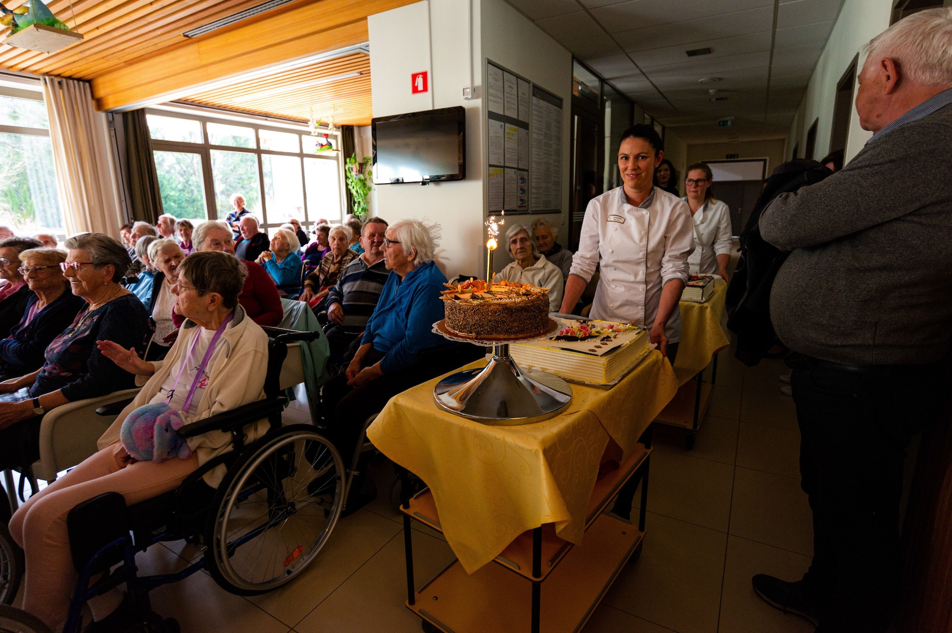 Ob praznovanju 10. obletnice doma Viharnik