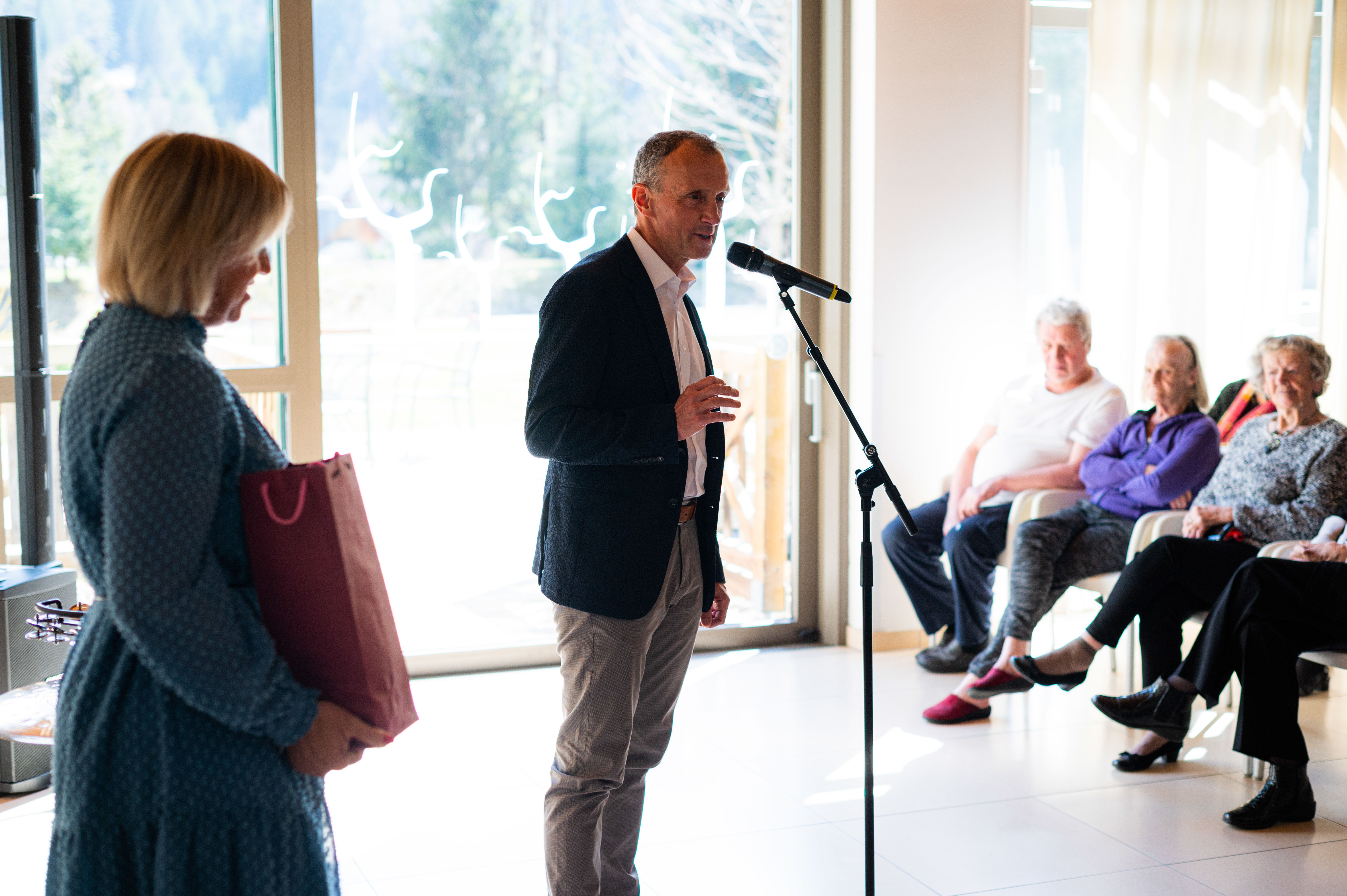 Ob praznovanju 10. obletnice doma Viharnik