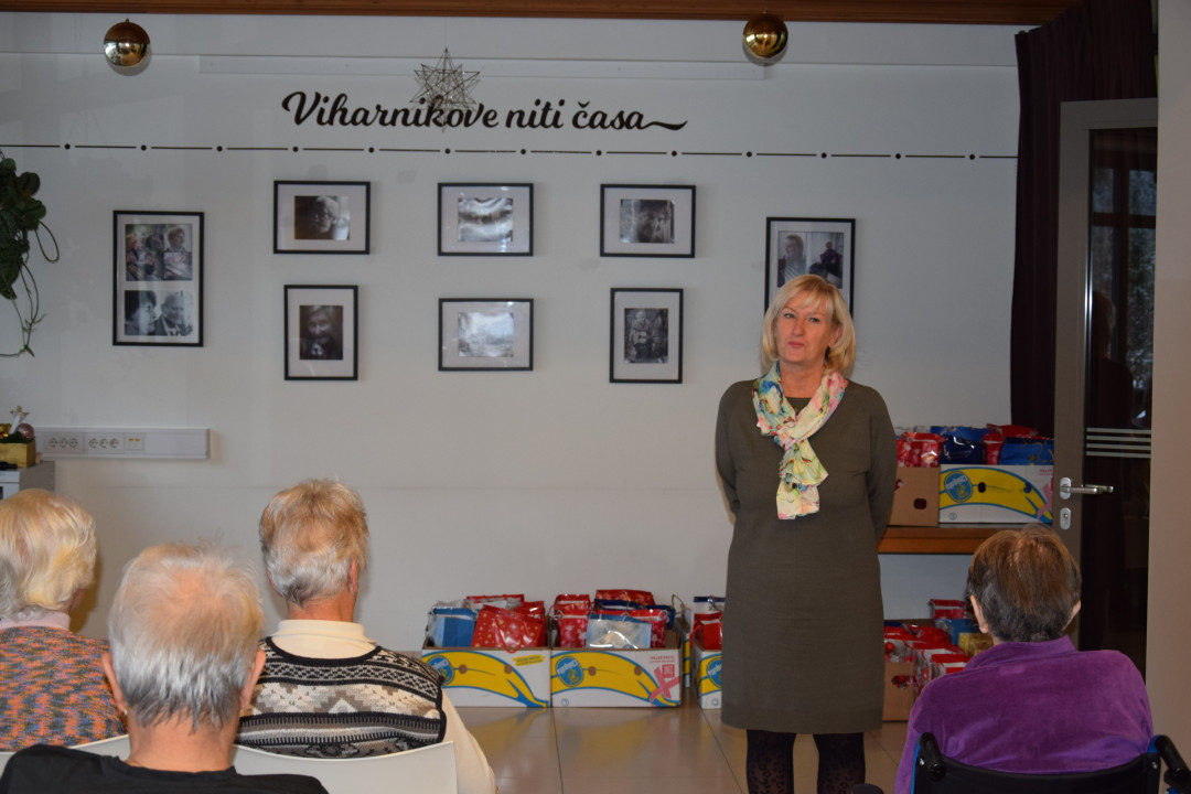 Obdarovanje in obisk  Županje občine Kranjska gora