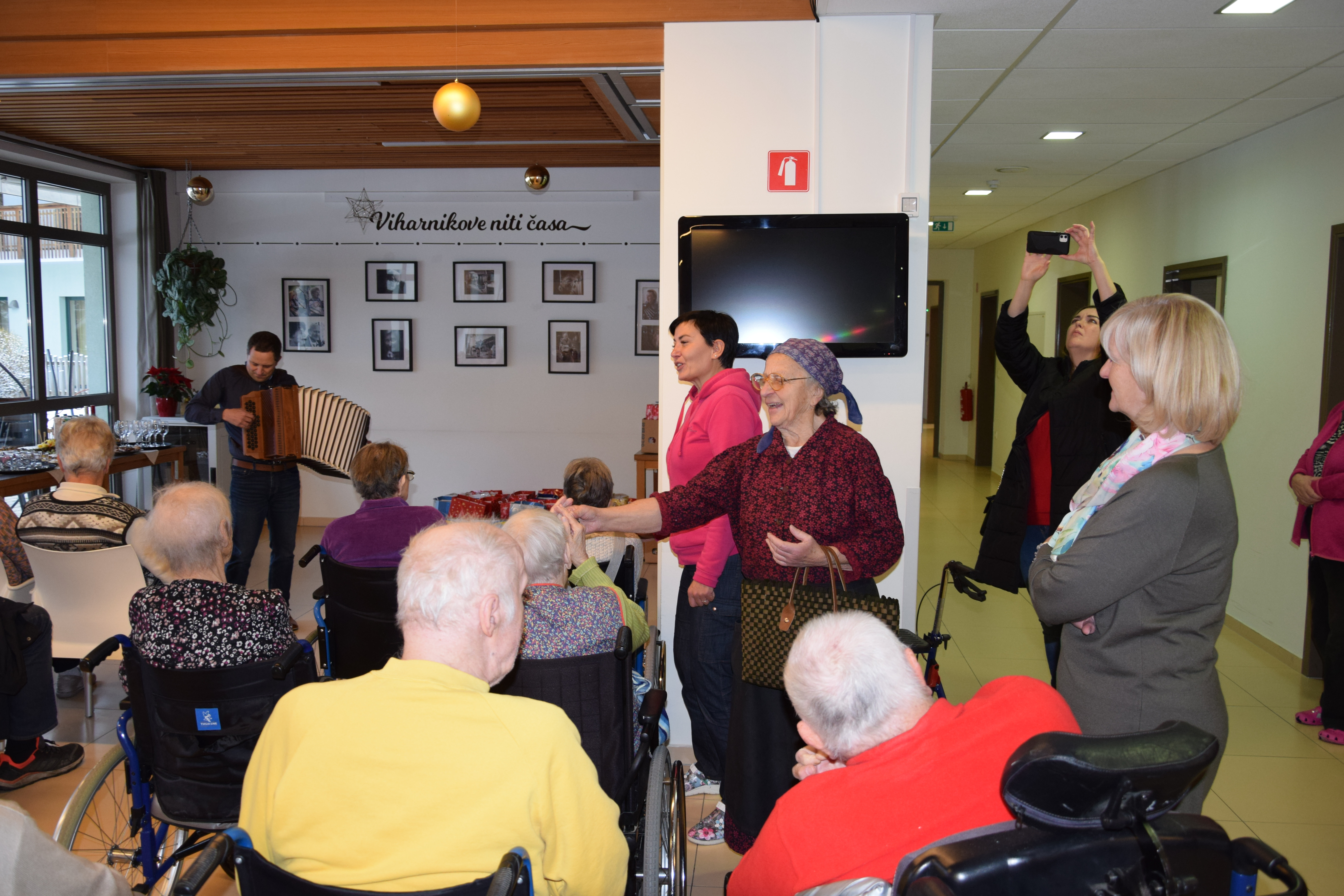 Obdarovanje in obisk  Županje občine Kranjska gora