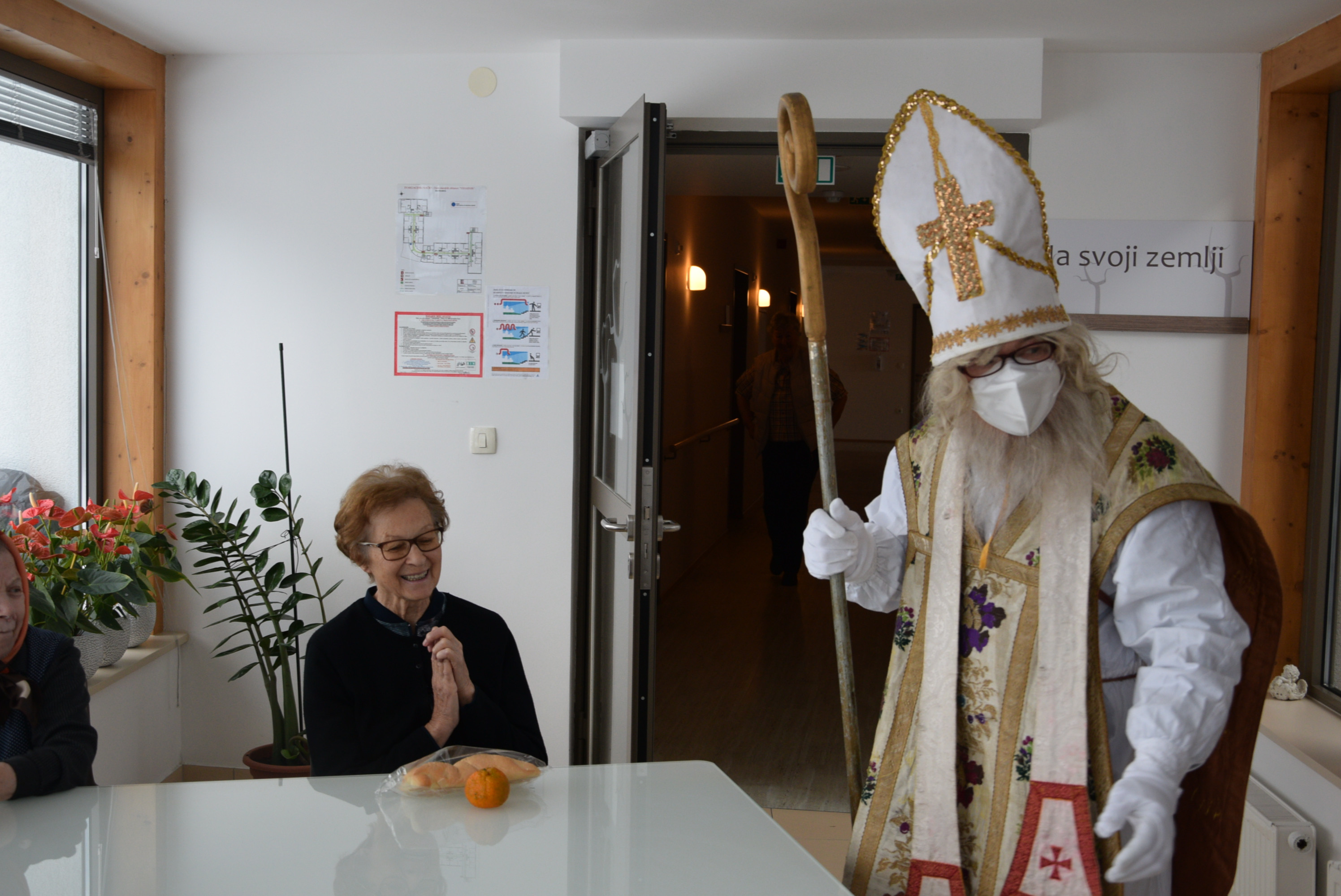 Obiskal nas je sveti Miklavž