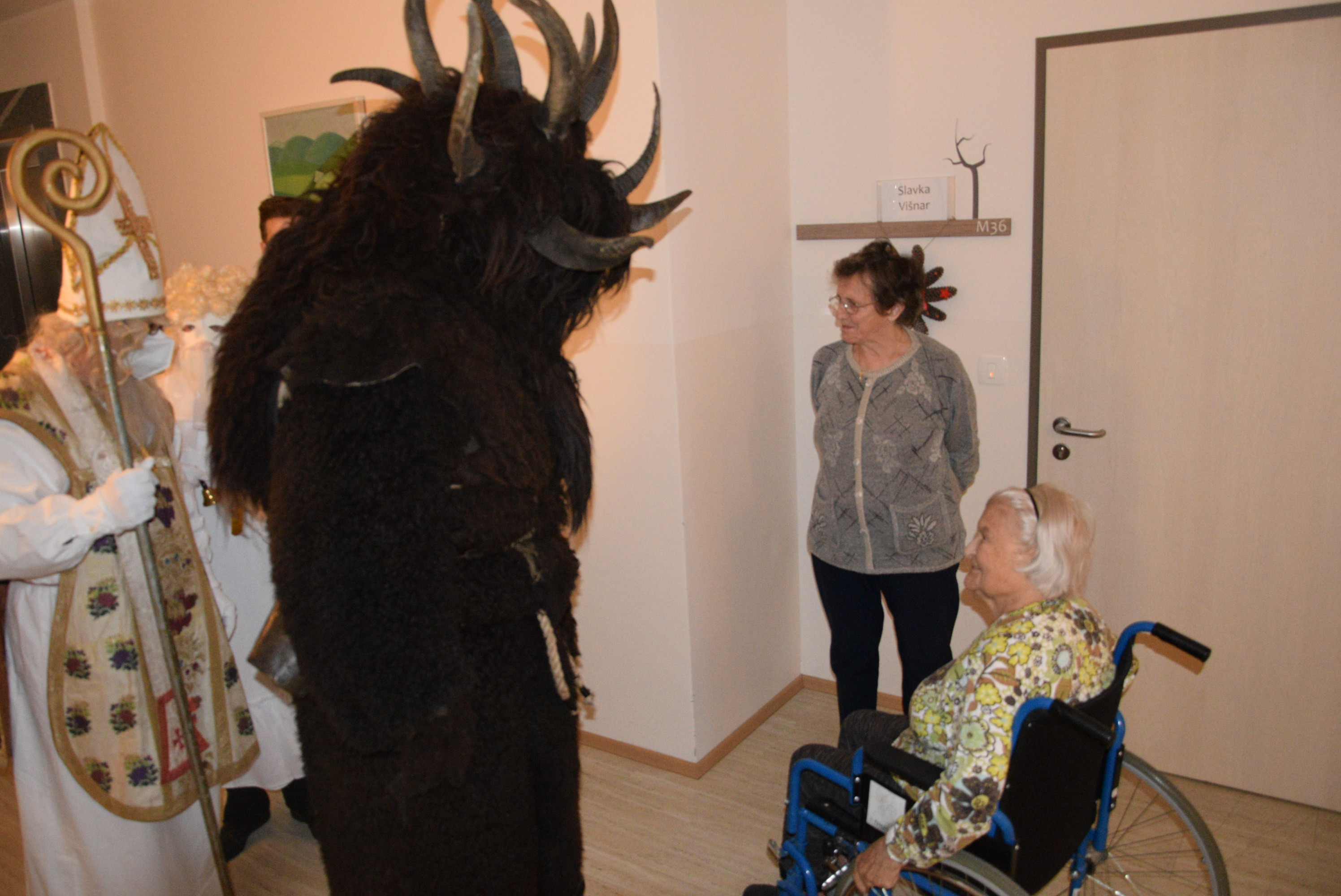 Obiskal nas je sveti Miklavž