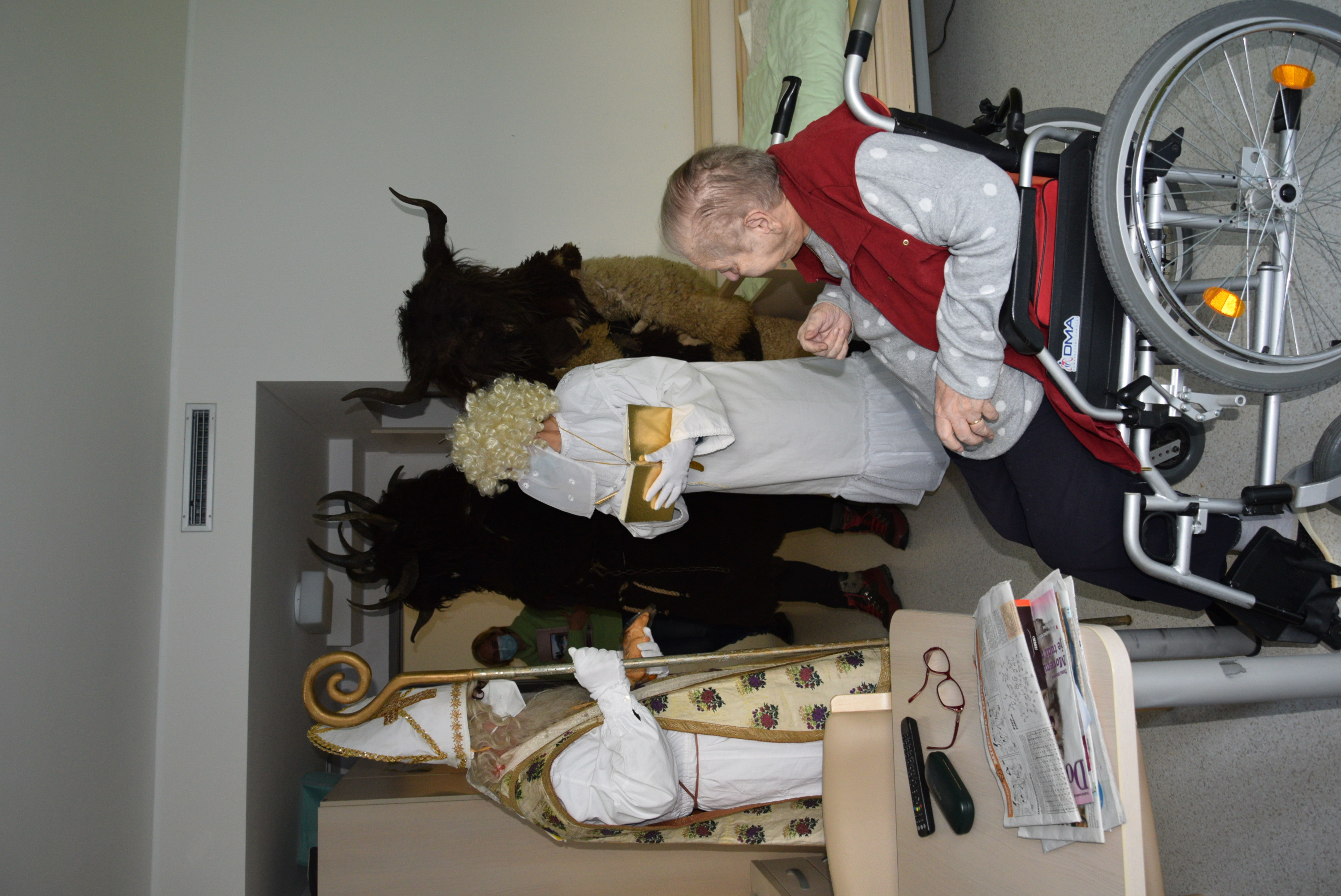 Obiskal nas je sveti Miklavž