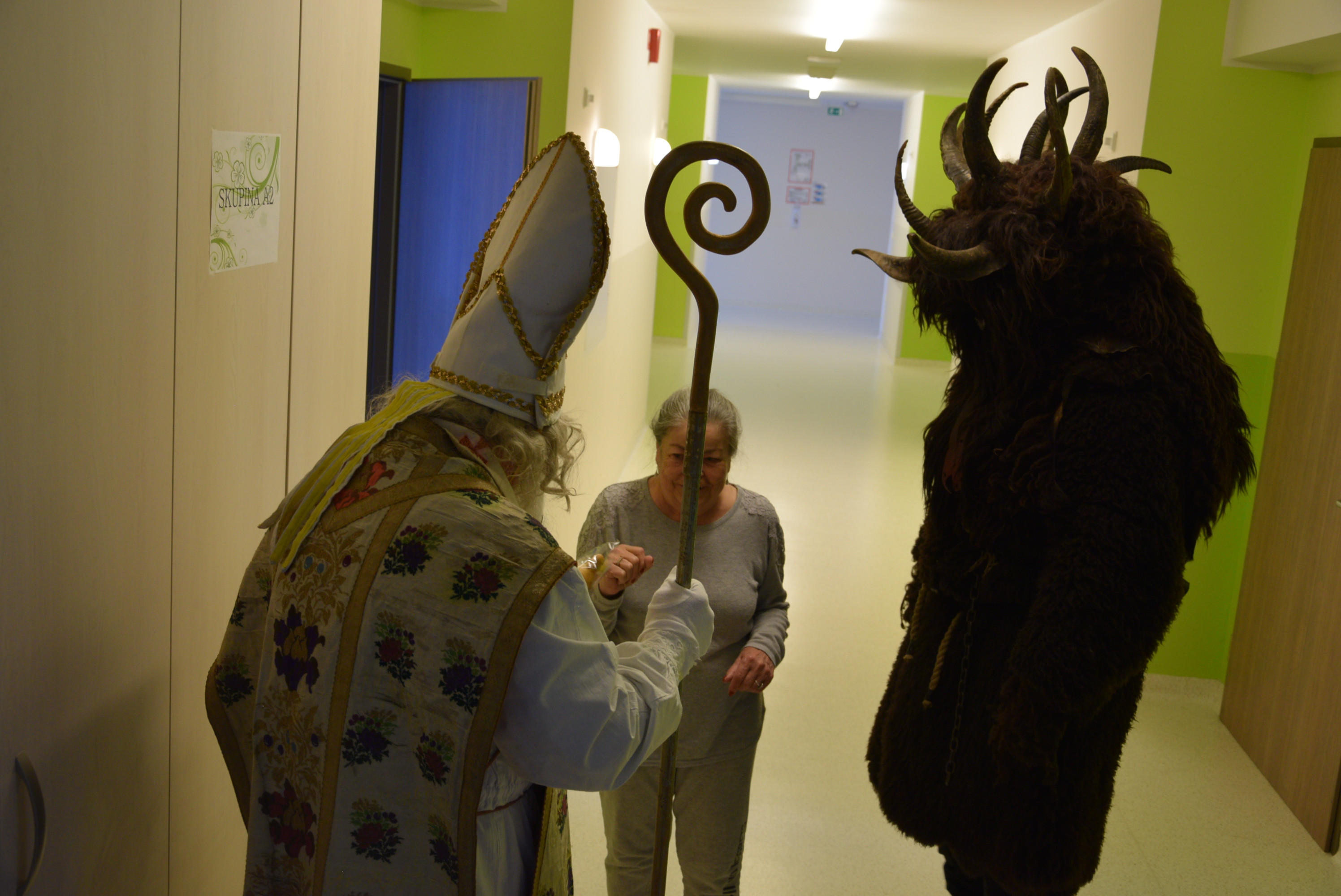 Obiskal nas je sveti Miklavž