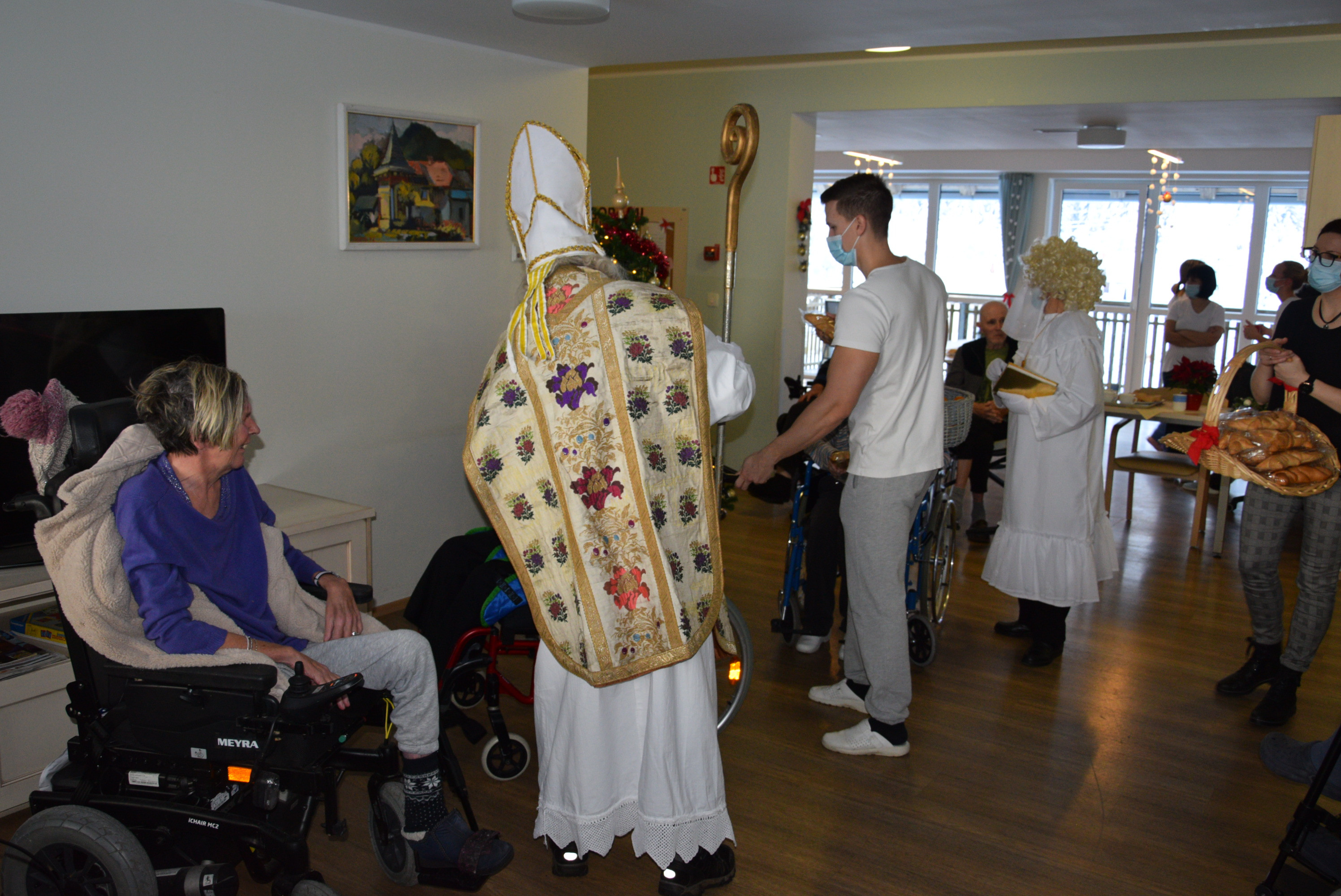 Obiskal nas je sveti Miklavž