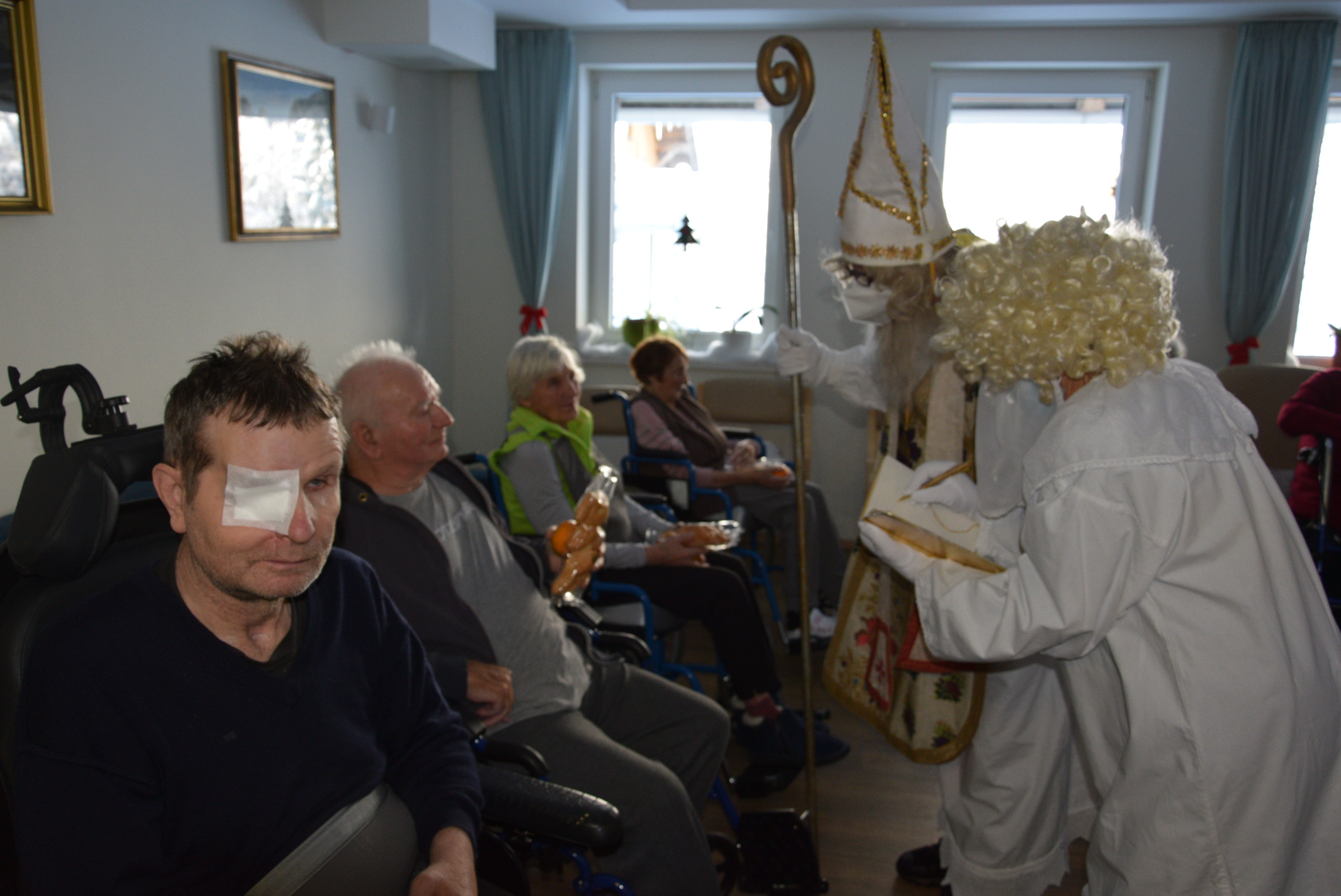 Obiskal nas je sveti Miklavž