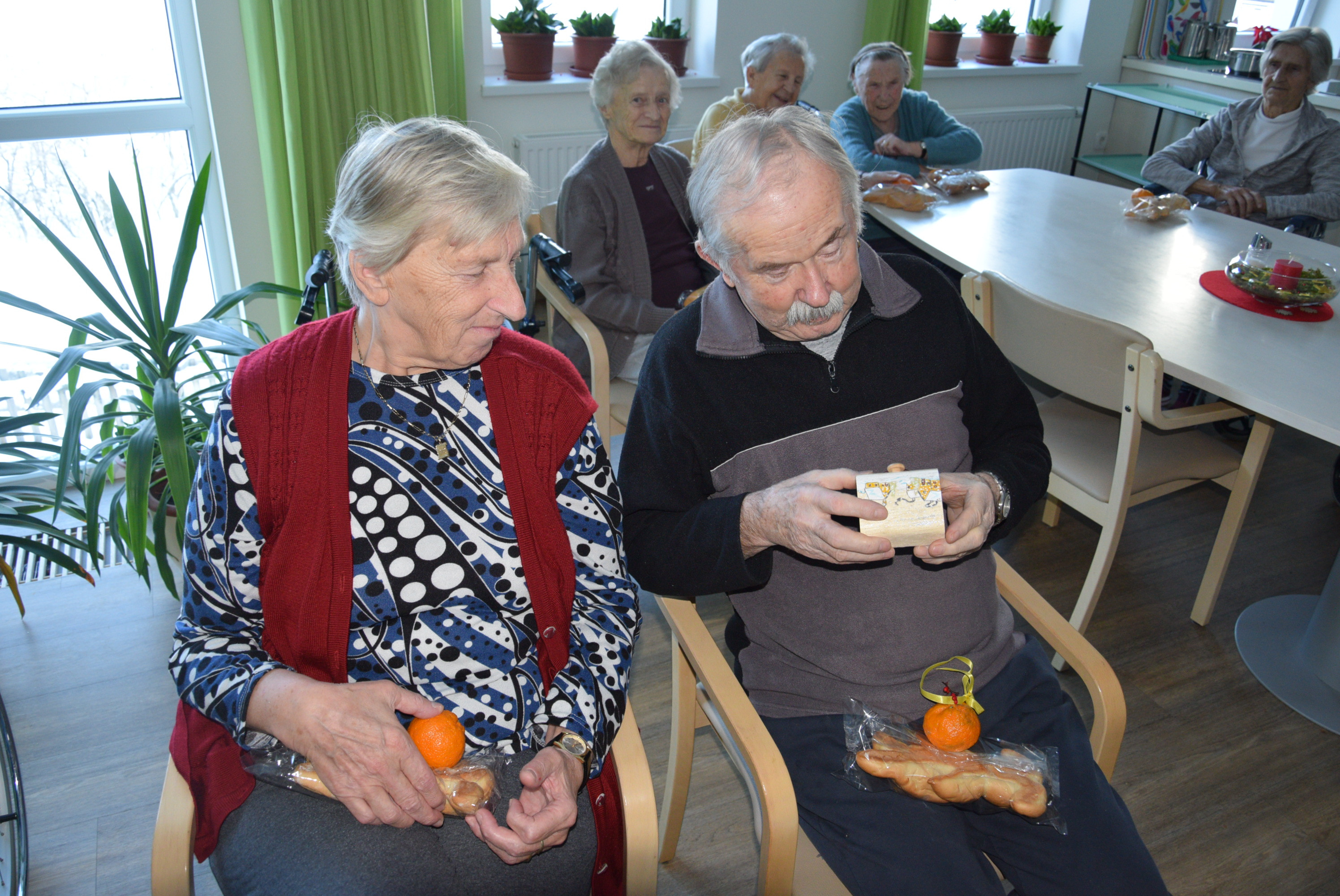 Obiskal nas je sveti Miklavž