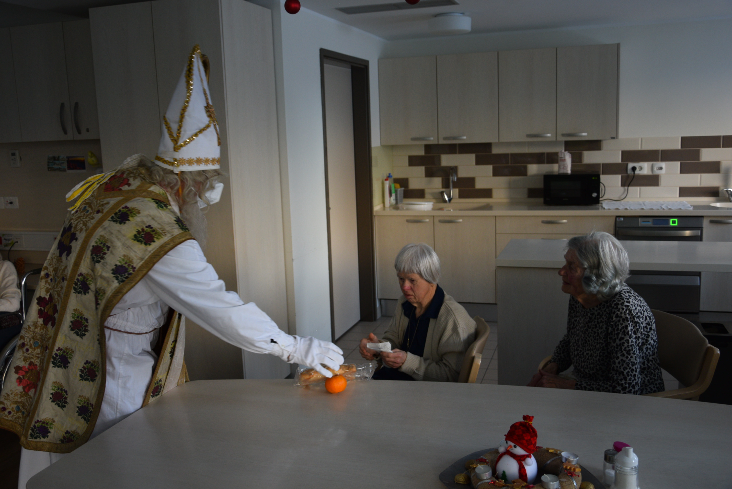 Obiskal nas je sveti Miklavž