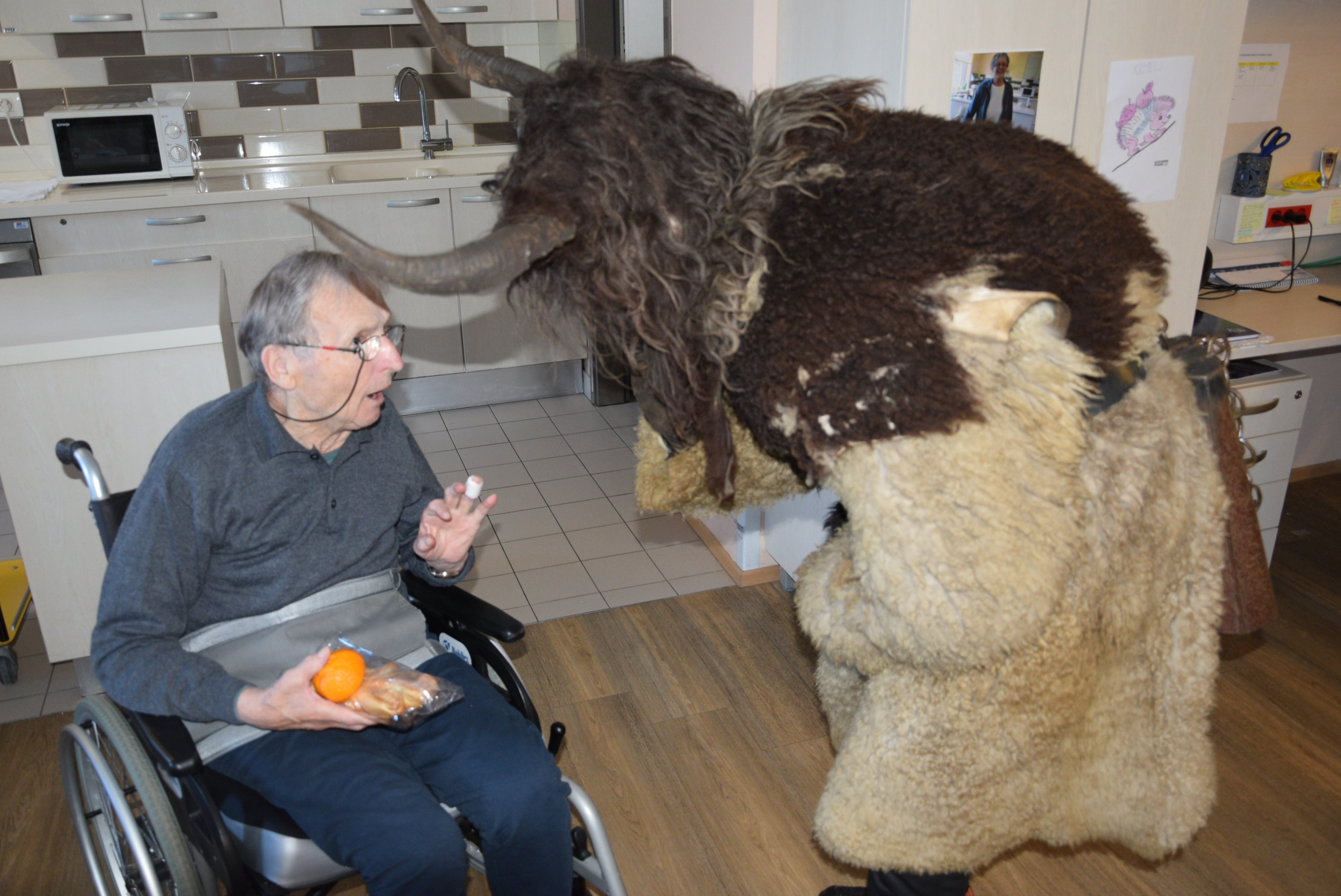 Obiskal nas je sveti Miklavž