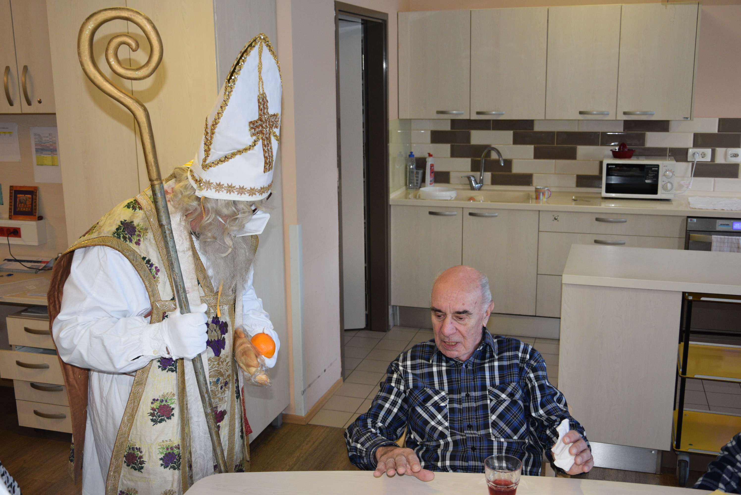 Obiskal nas je sveti Miklavž