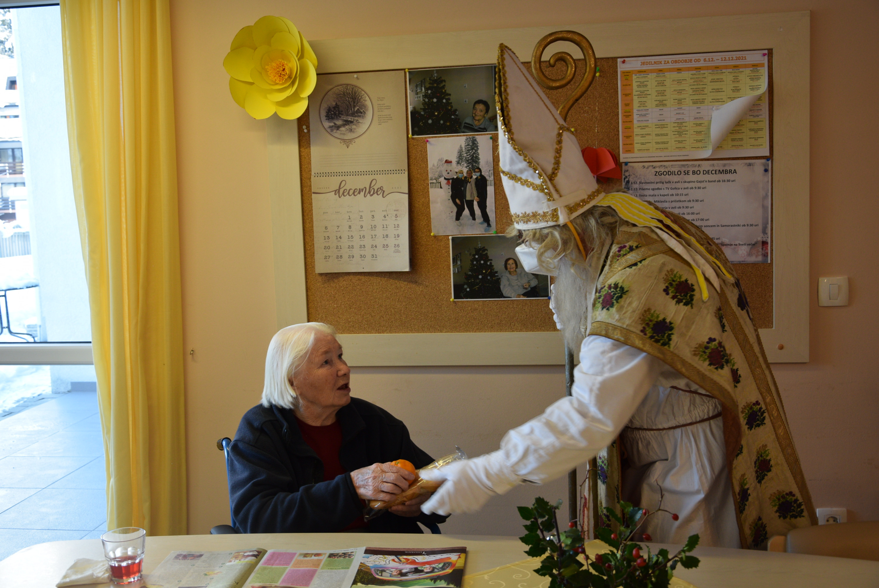 Obiskal nas je sveti Miklavž