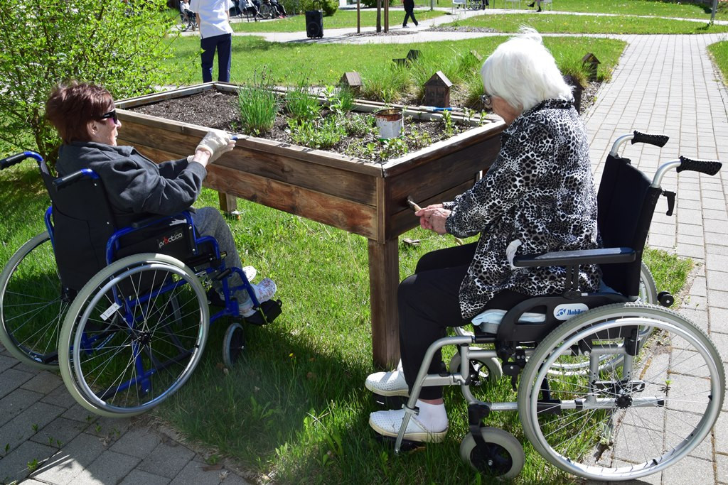 Osvežitev Garklca za novo zeliščno zasaditev
