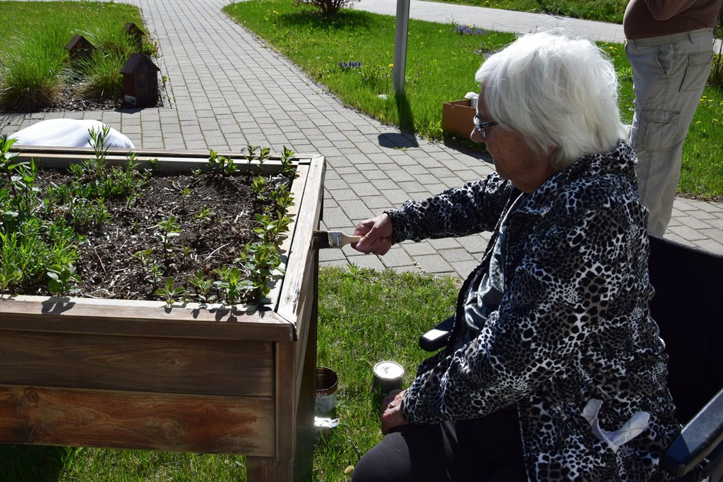 Osvežitev Garklca za novo zeliščno zasaditev