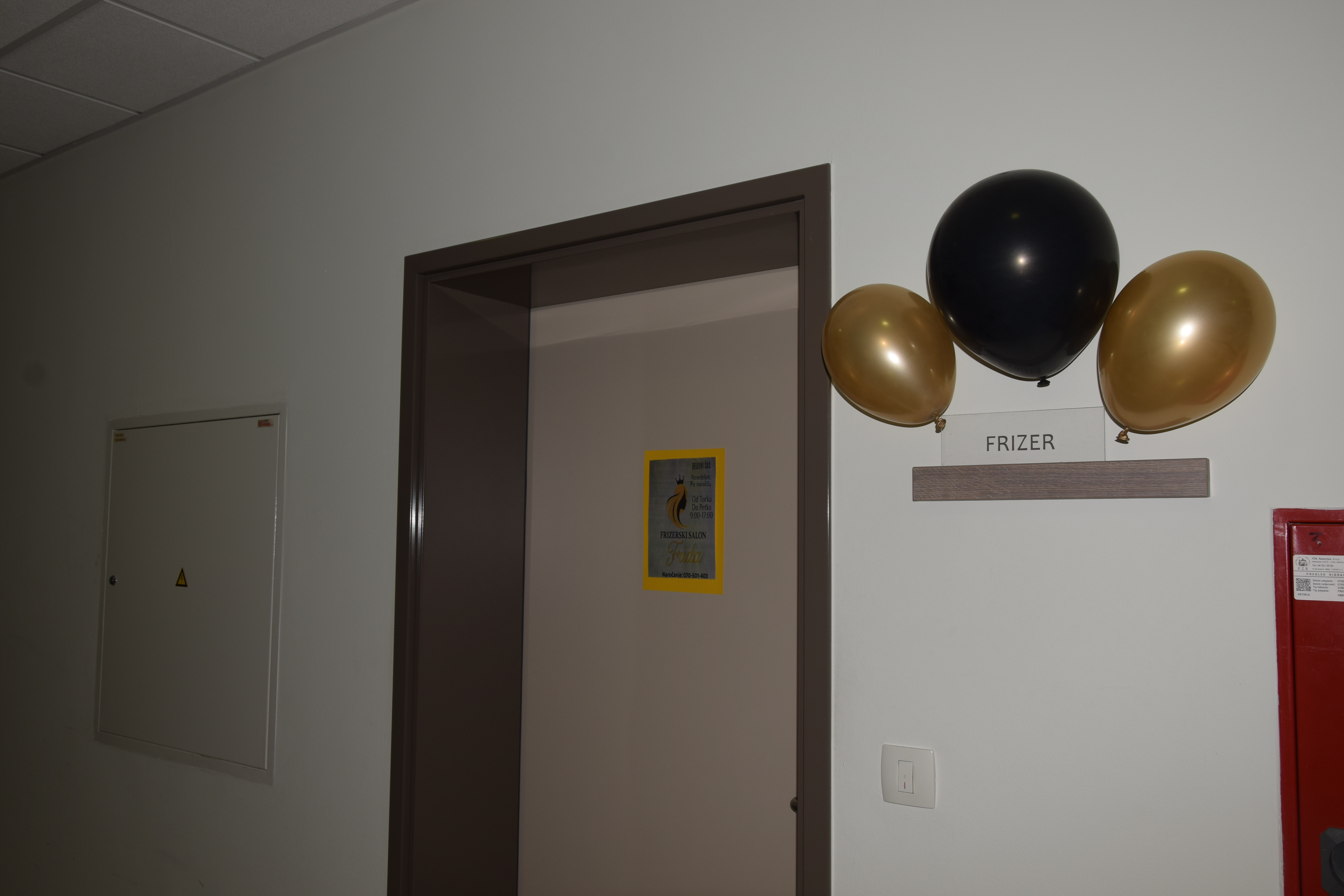 Otvoritev frizerskega salona Frida