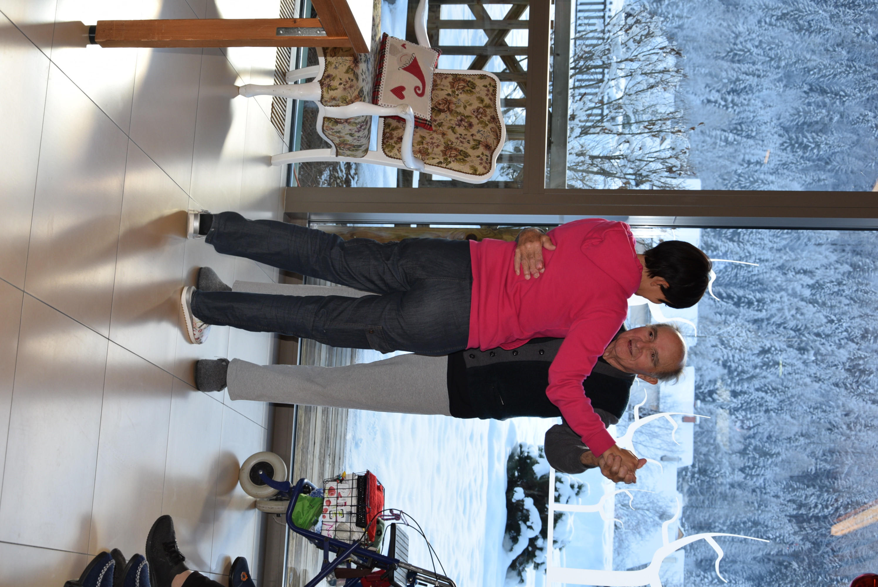 Otvoritev novoletnega Bazarja z ga. Darinko Butinar