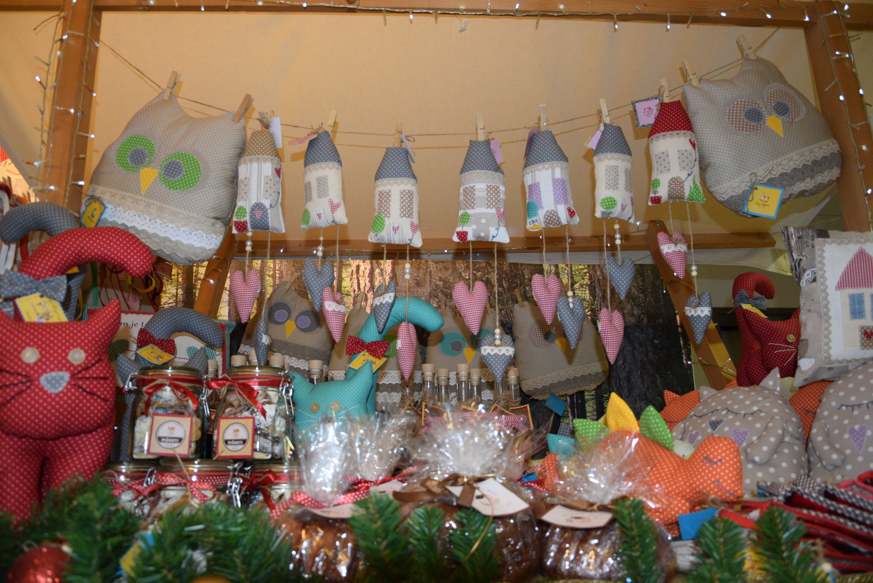 Otvoritev novoletnega Bazarja z ga. Darinko Butinar