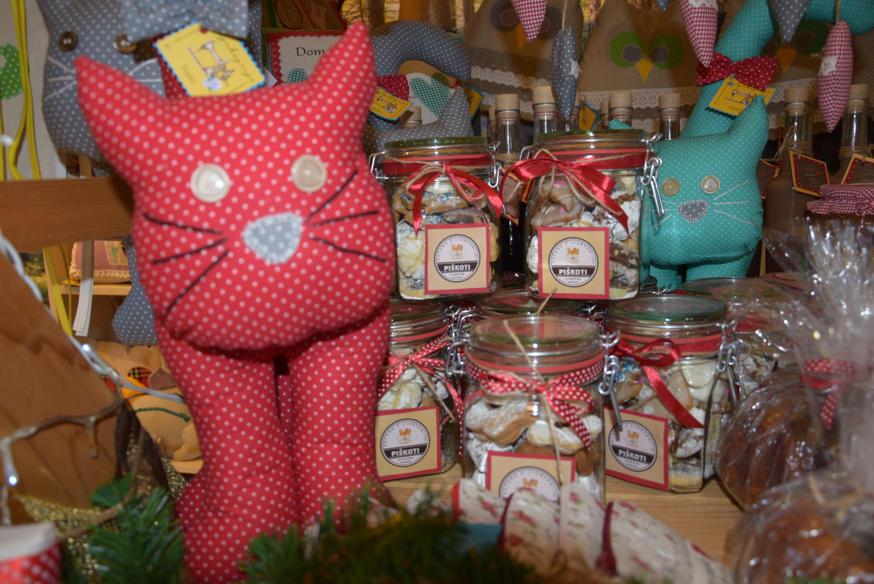 Otvoritev novoletnega Bazarja z ga. Darinko Butinar