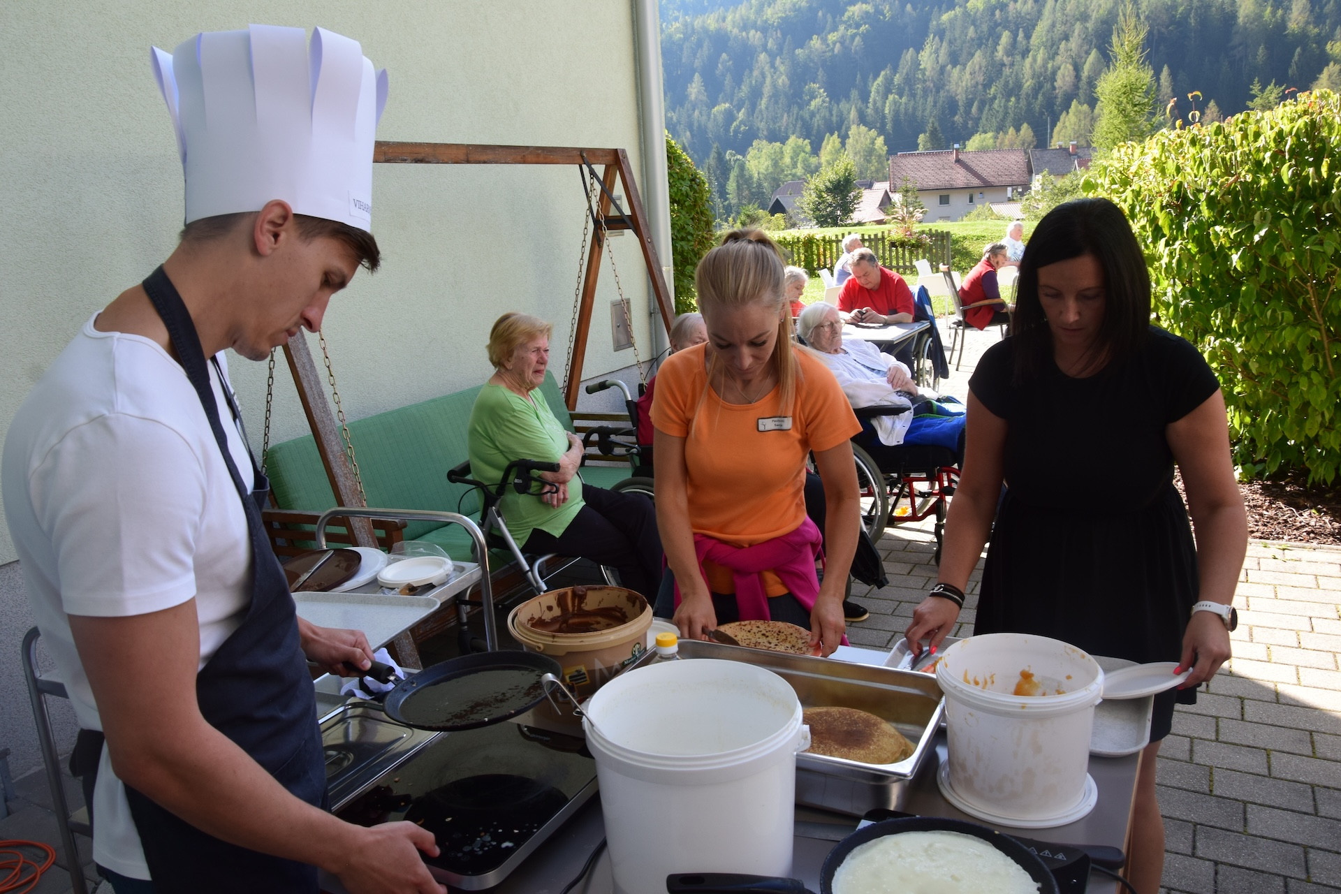 Palačinkijada v parku