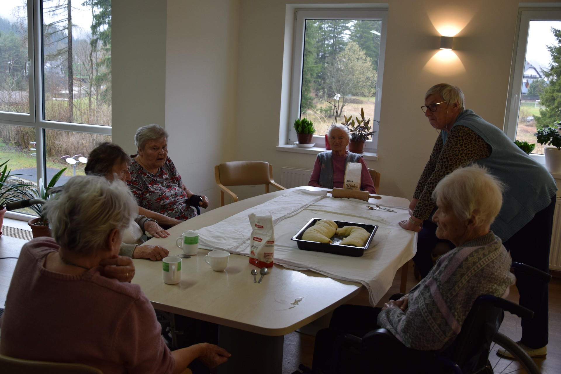 Peka potice po skupinah