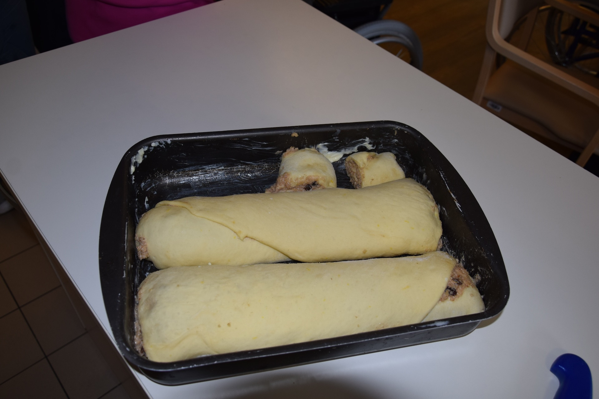 Peka potice po skupinah