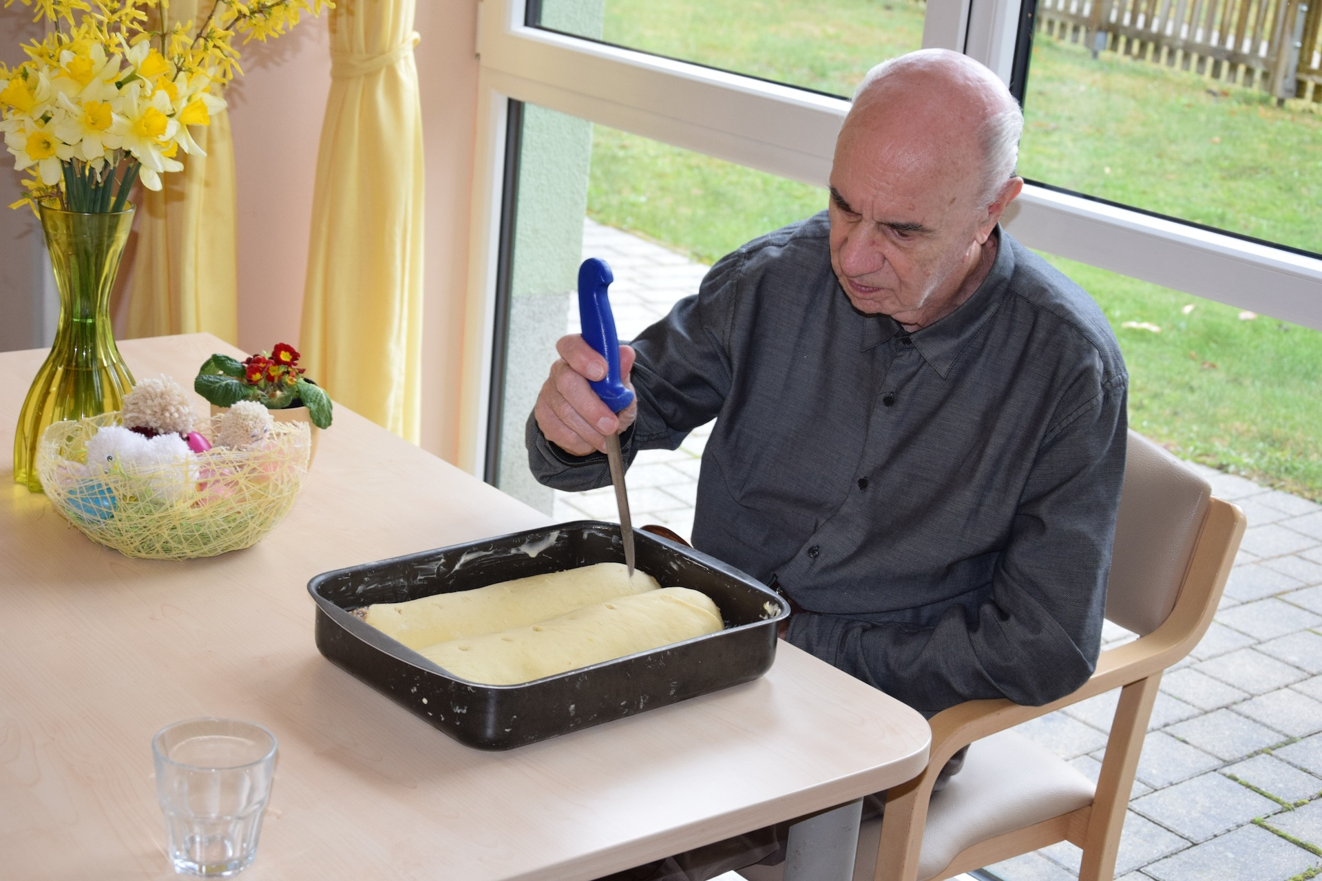 Peka potice po skupinah