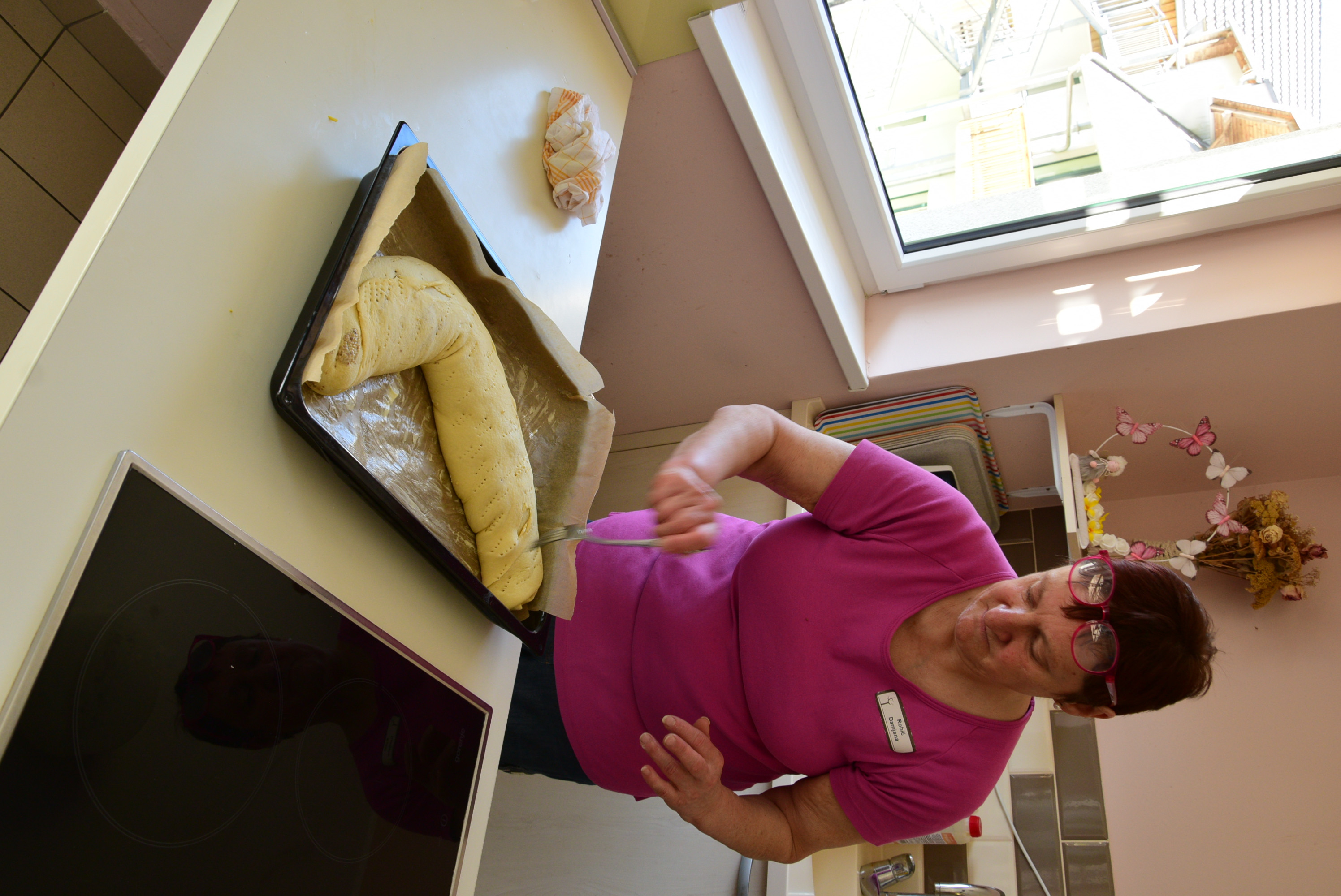 Peka potice po skupinah