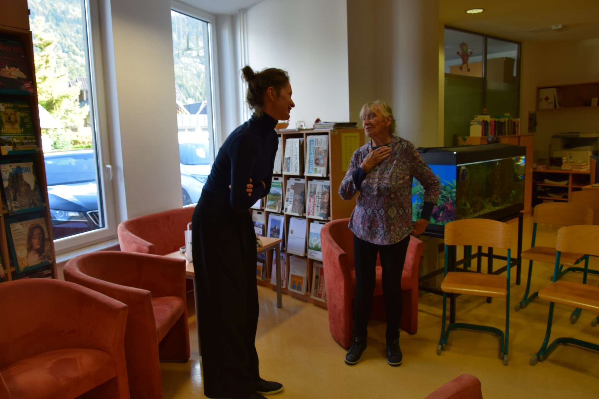 Pokloni čas, polepšaj dan - obisk knjižnice Kranjska Gora