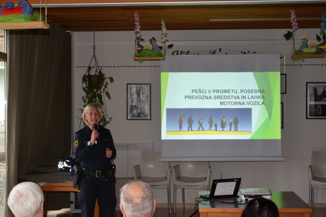 Predavanje o varnosti v prometu