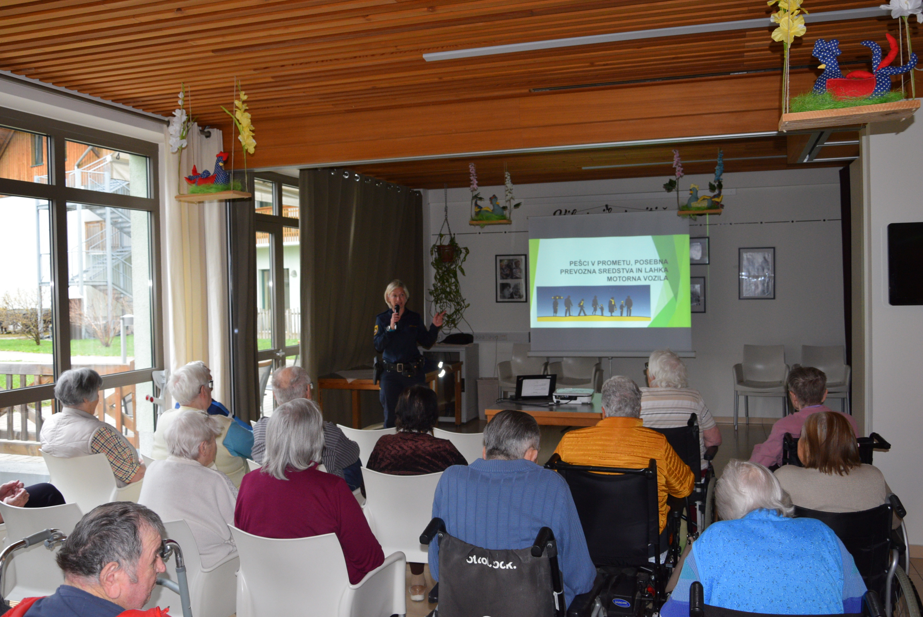 Predavanje o varnosti v prometu