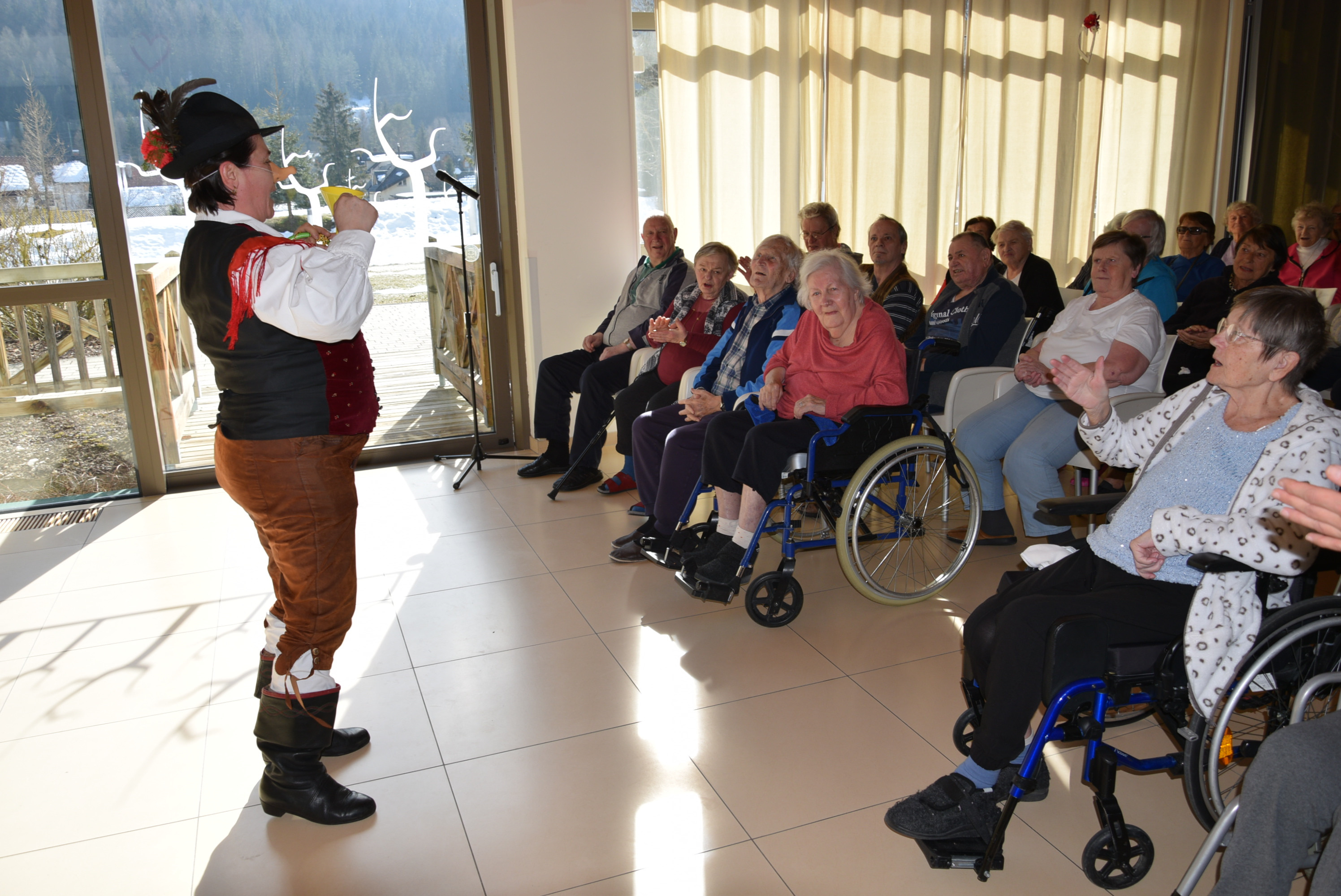 Pust: Izbor za pesem Viharnika v avli