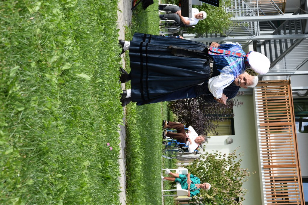 Slovenska glasba in ples v parku doma Viharnik