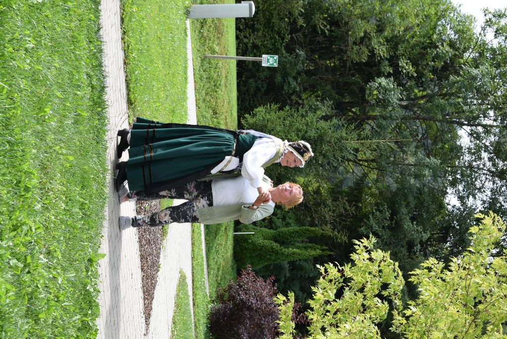 Slovenska glasba in ples v parku doma Viharnik