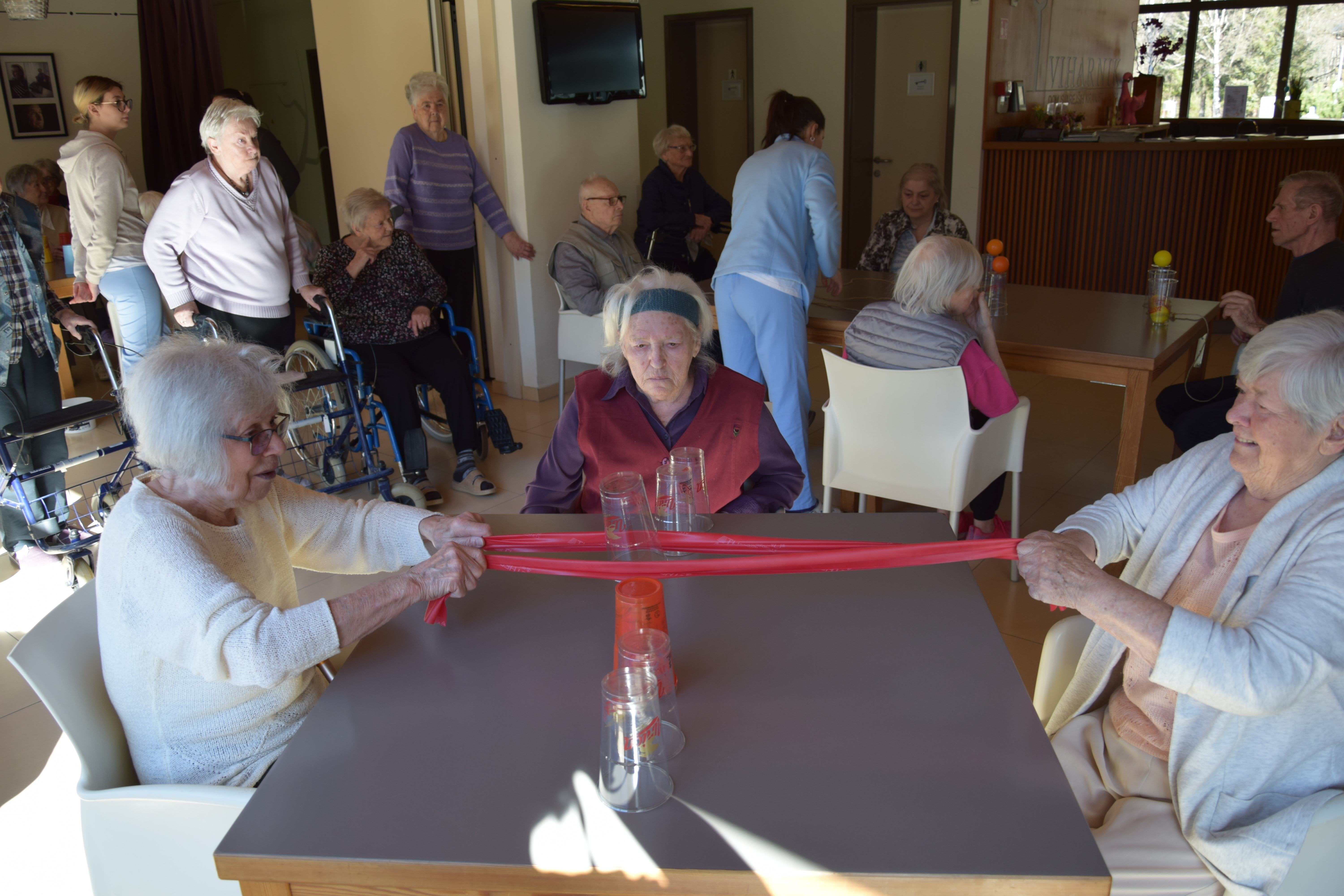 Športne igre v avli