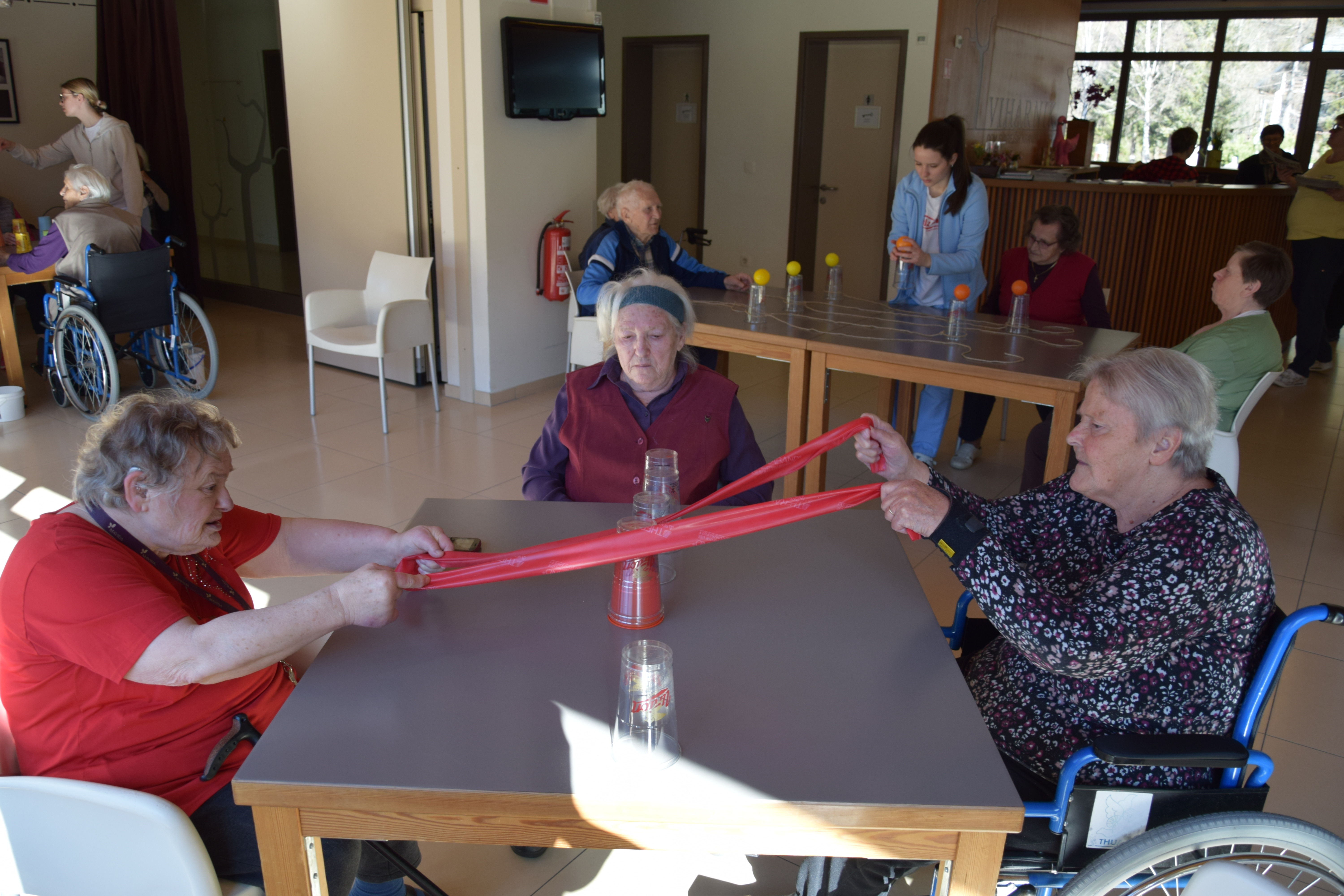 Športne igre v avli