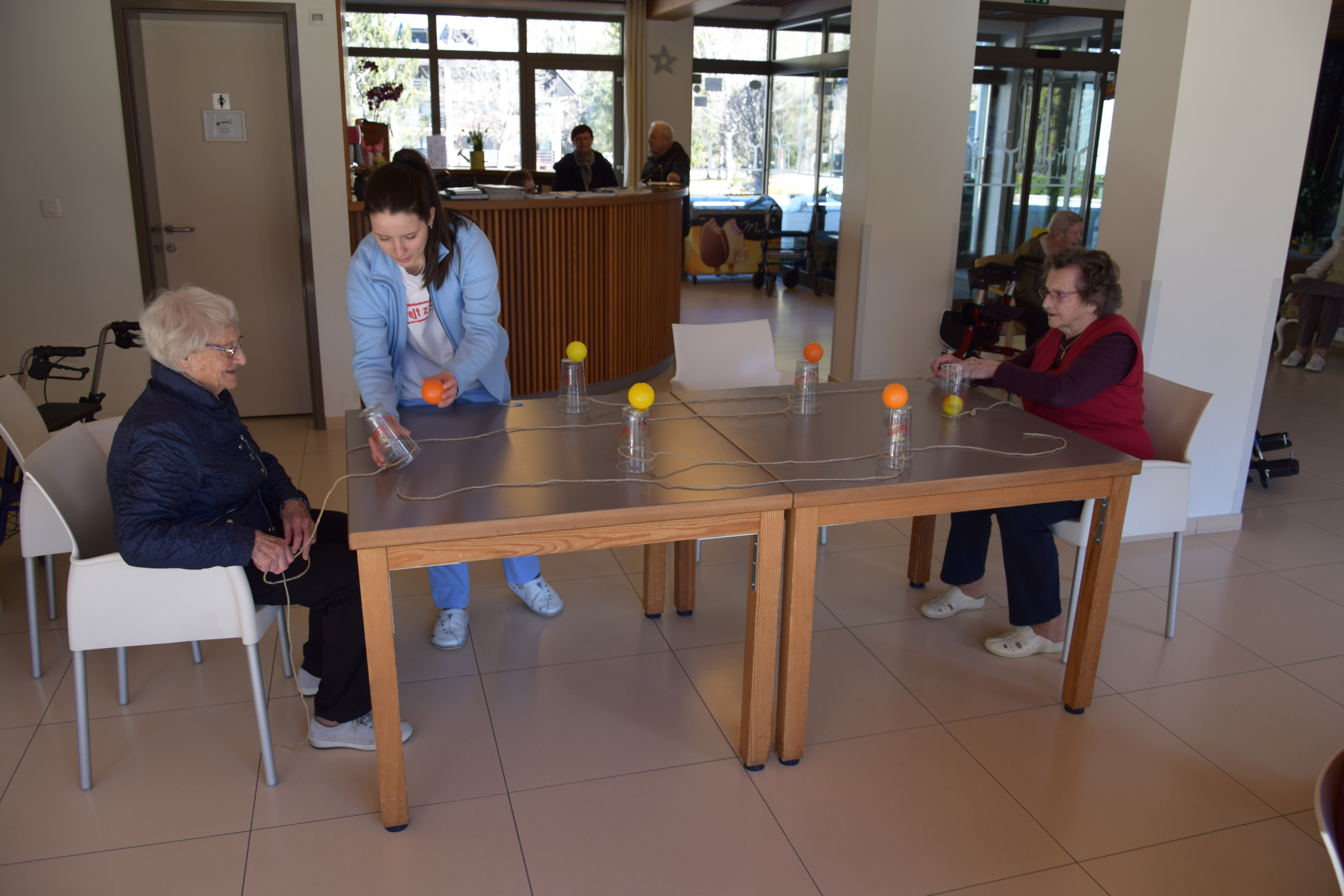 Športne igre v avli