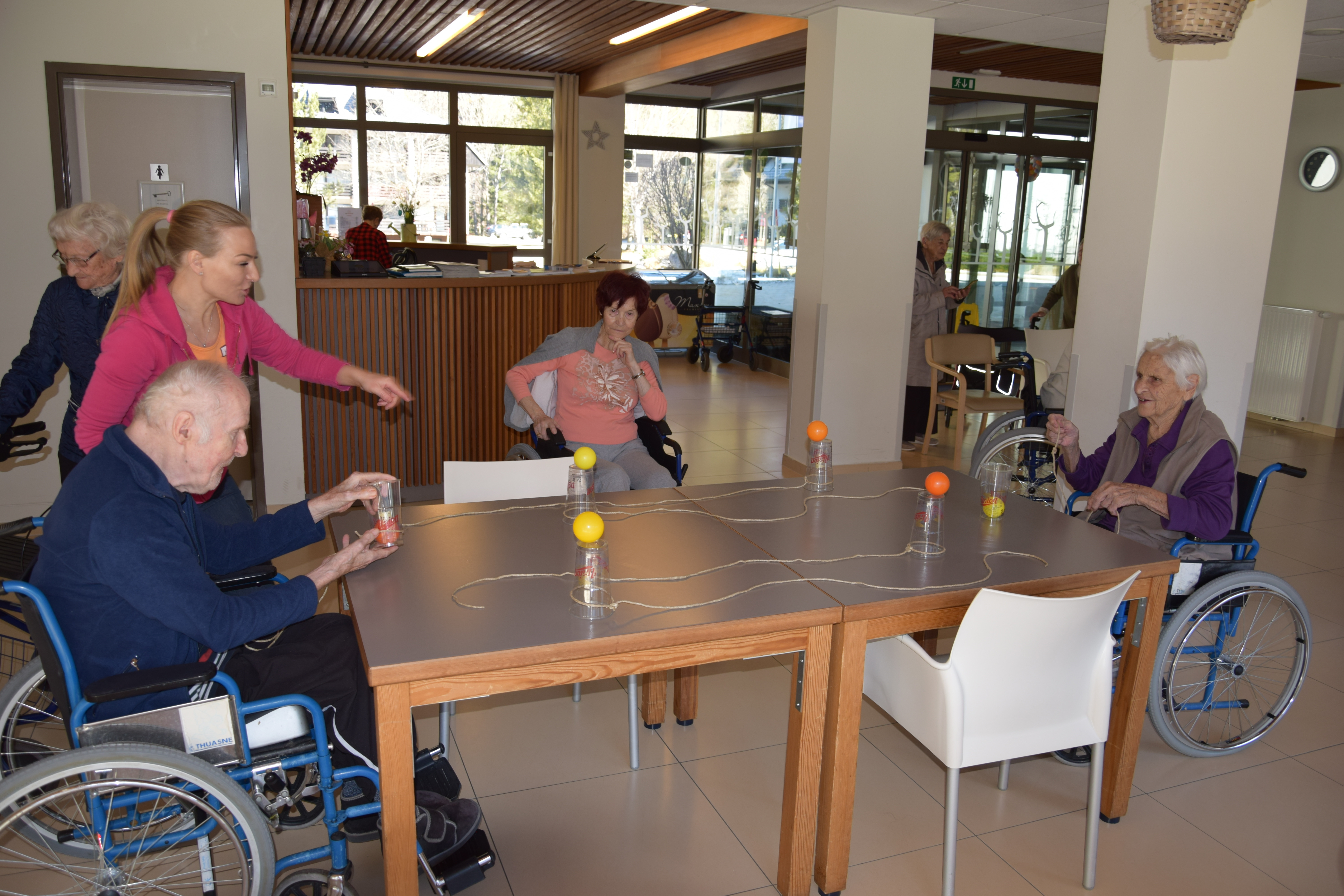 Športne igre v avli