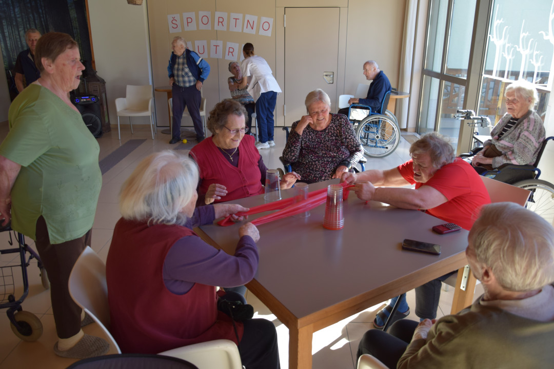 Športne igre v avli